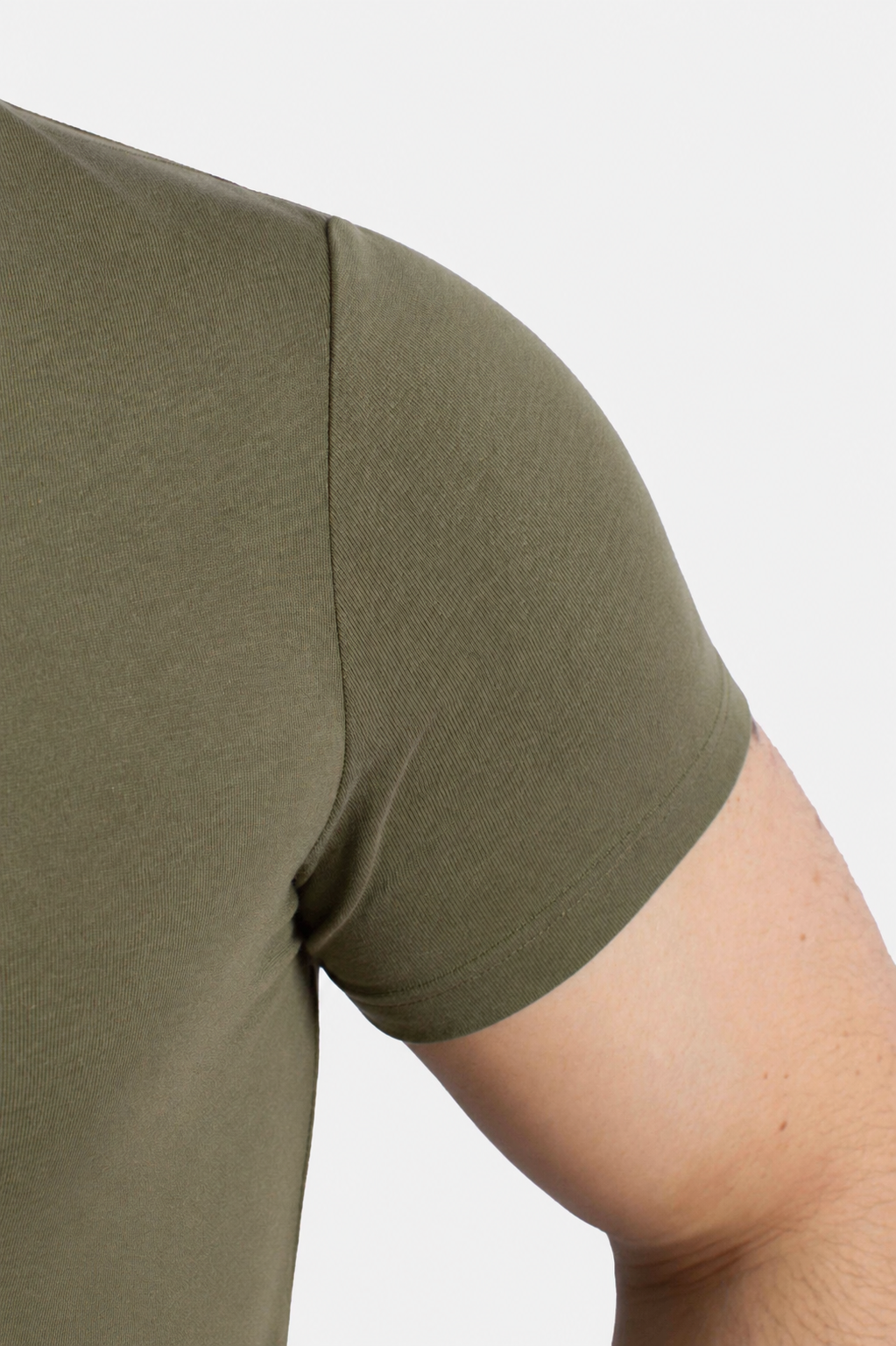 Maglietta in jersey Custom Slim-Fit green