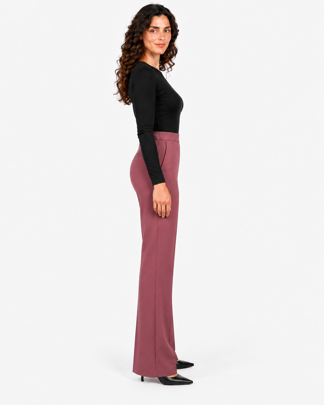 Imperial Pantalone Donna Malva a Vita Alta