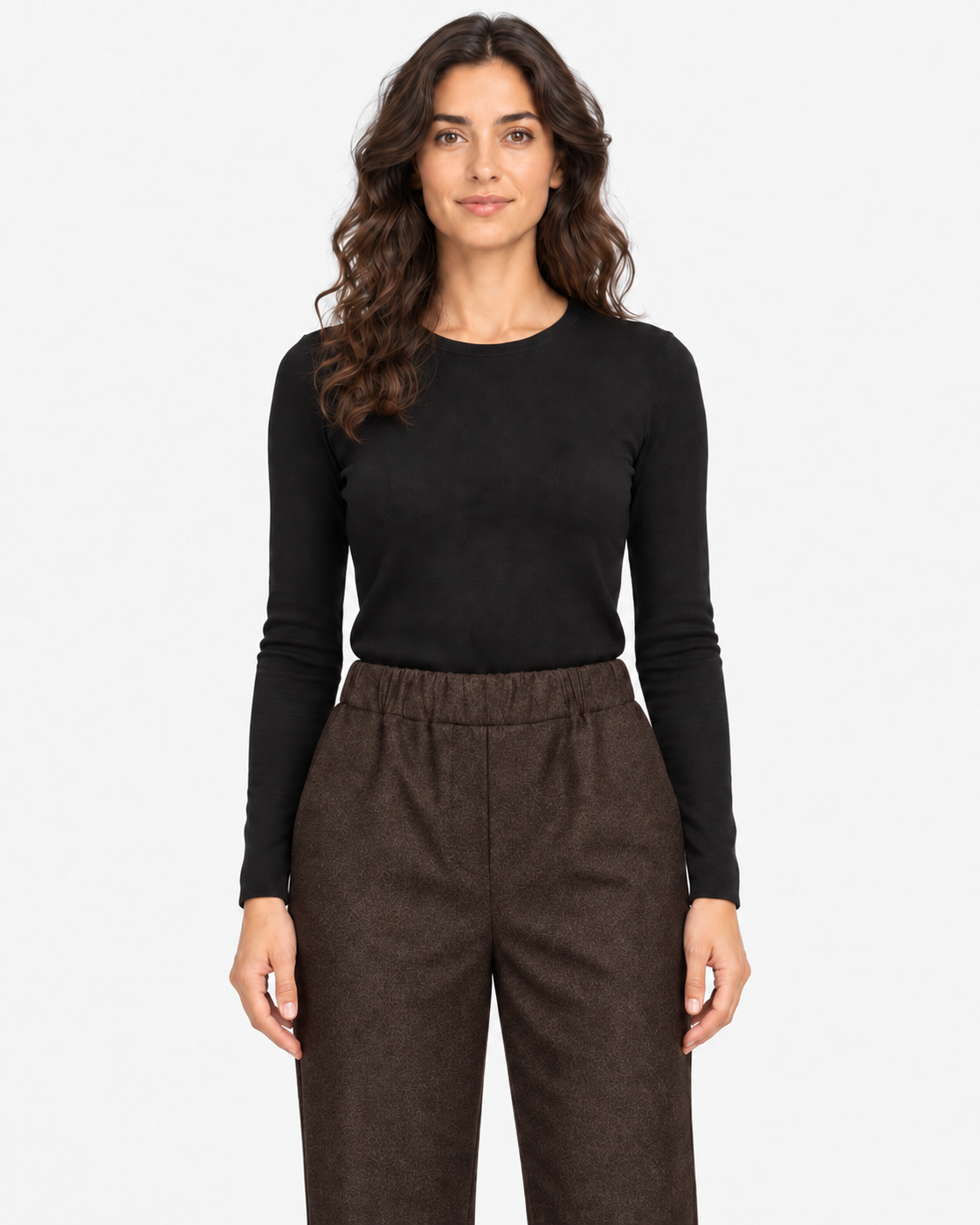 Gran Sasso Pantalone Donna Moro
