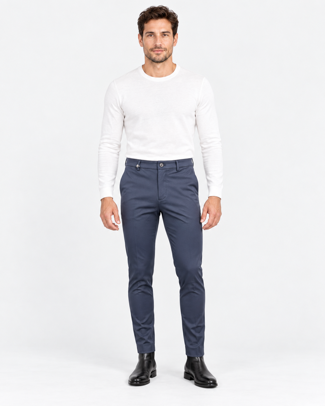 Distretto 12 Pantalone Tecnico Uomo Kos Blu
