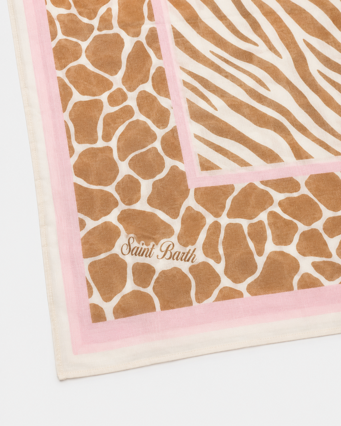 Pareo lungo Thaiti misto seta voile safari skin