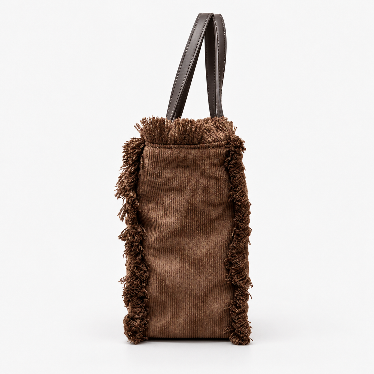 MC2 Saint Barth Borsa Donna Colette in Velluto Marrone