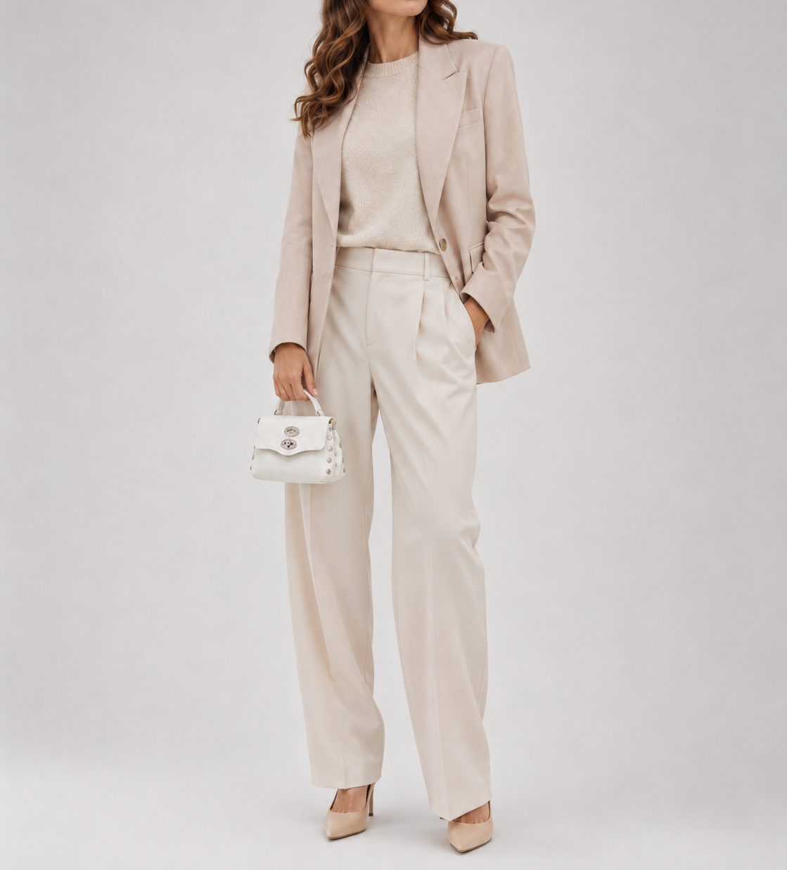 Borsa postina Daily Night Super Baby white latte