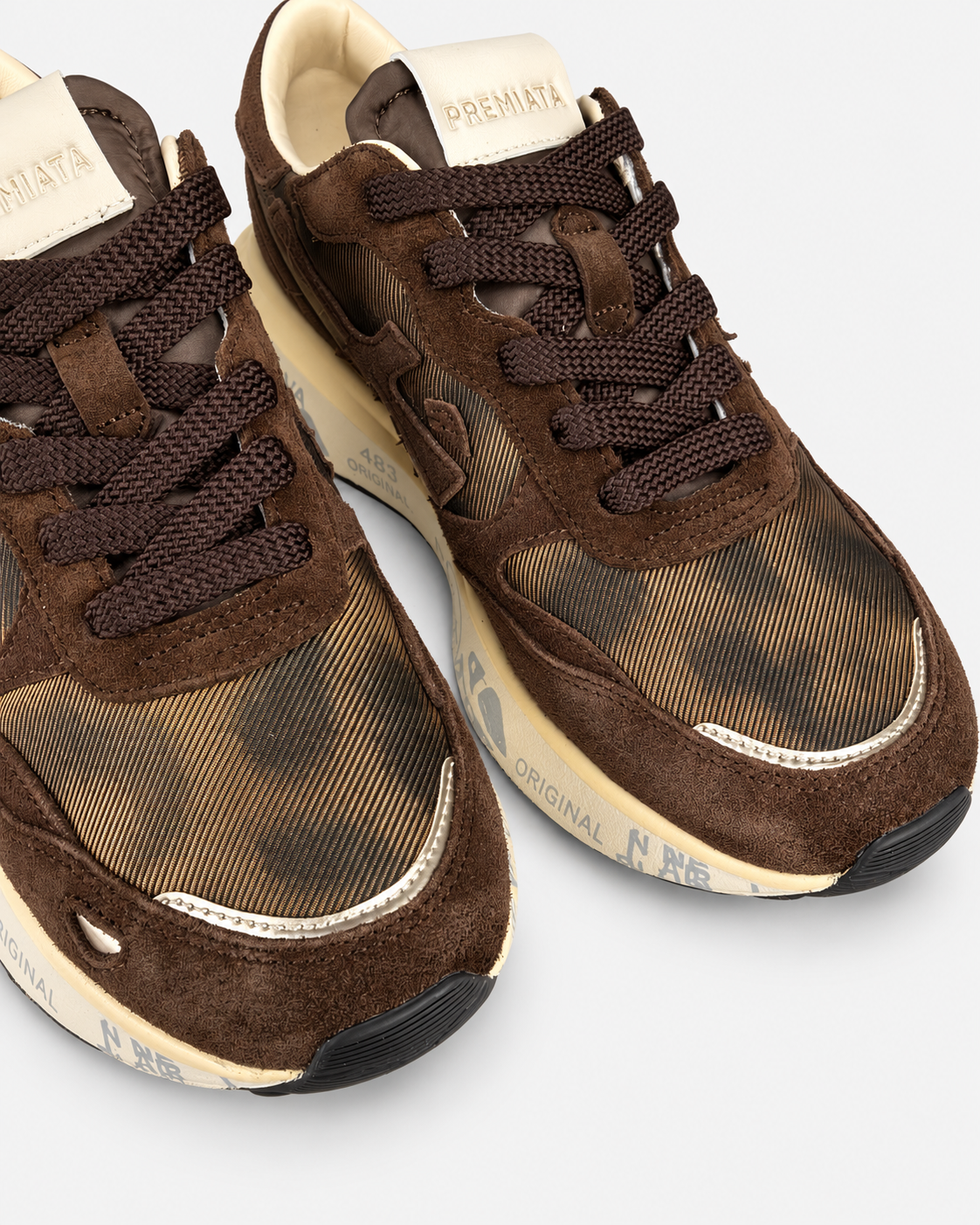 Premiata Lauryn 8548 Sneakers Donna Marrone