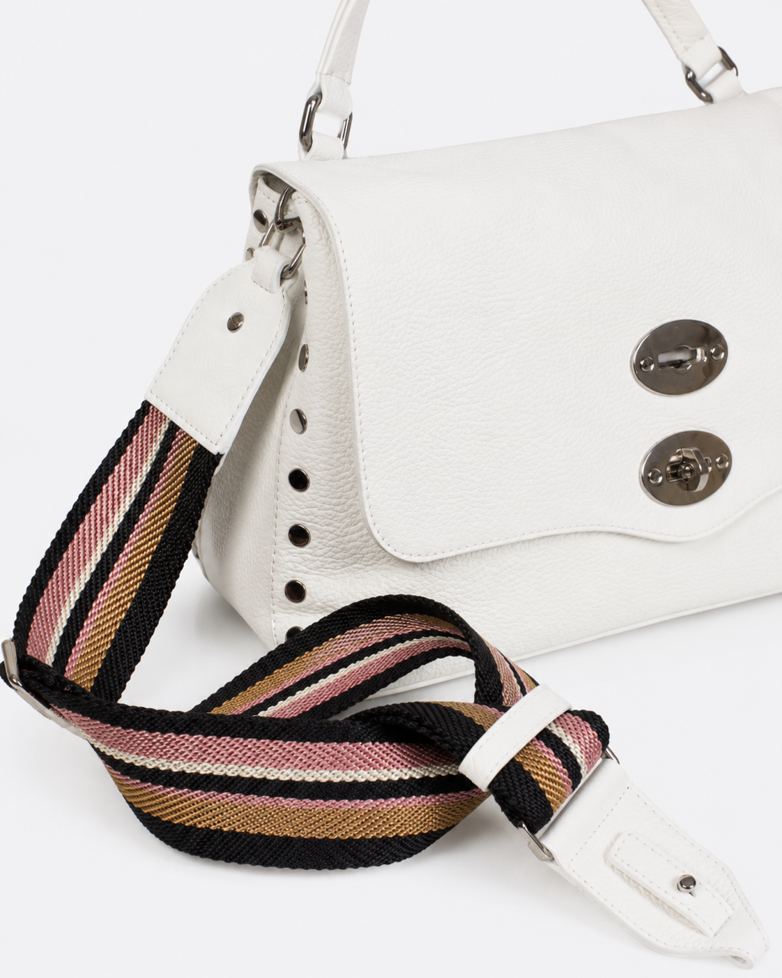 Borsa postina S daily giorno bianco latte