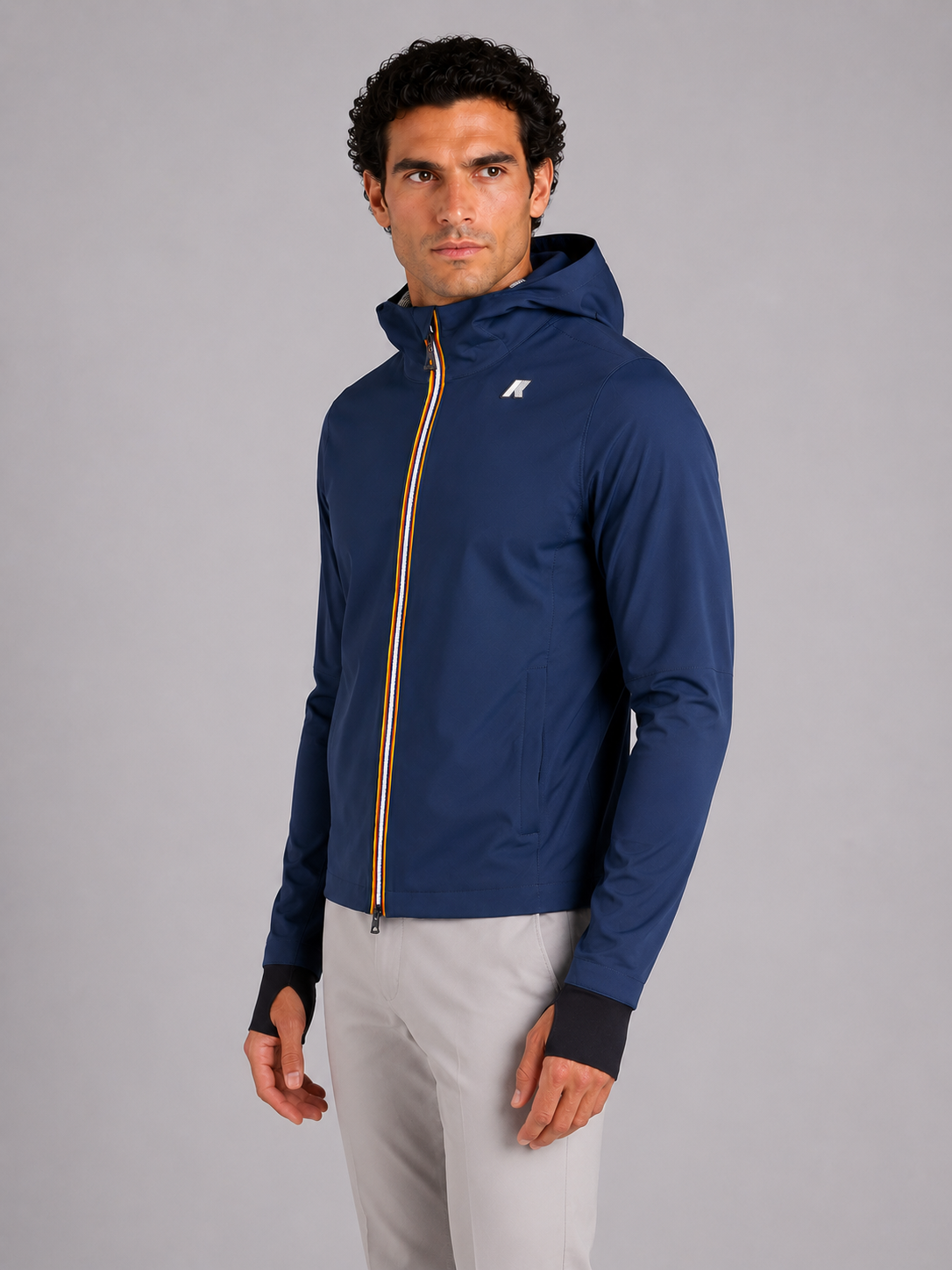GIUBBINO JACKO BONDED BLUE DEPTH - BLUE DEPTH