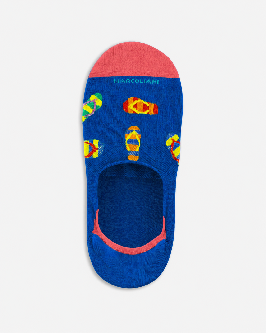 Calze fantasmini invisible touch royal blue