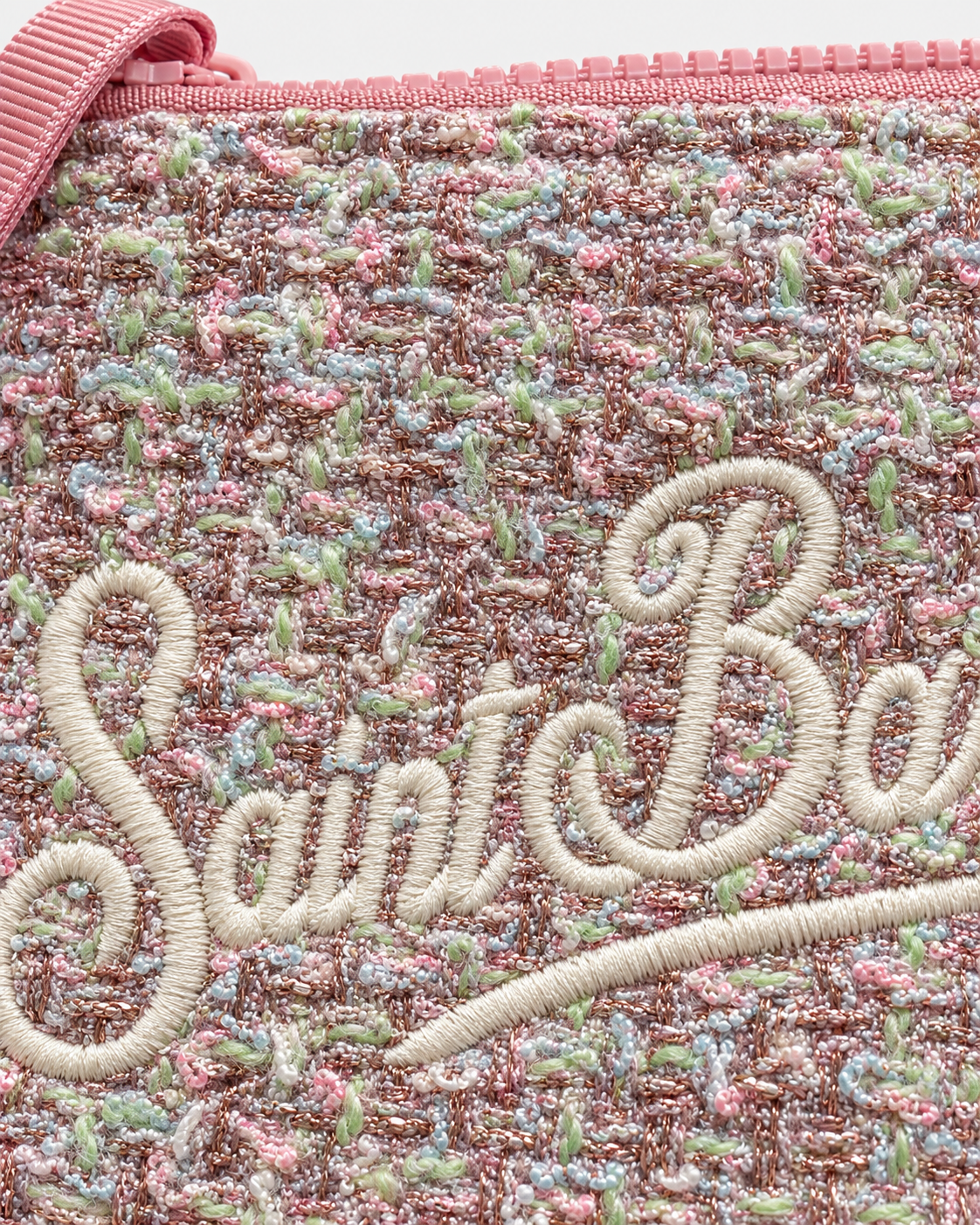 MC2 Saint Barth Pochette Donna Aline Lurex Multicolore Rosa