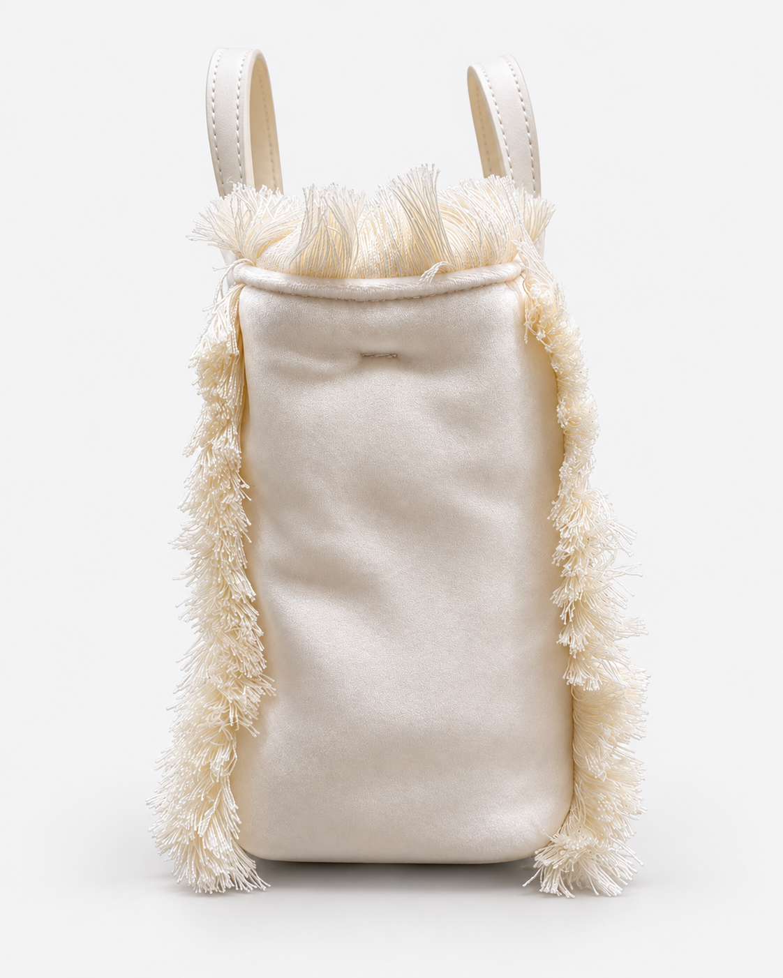 MC2 Saint Barth Borsa Donna Vanity Mini in Velluto Panna