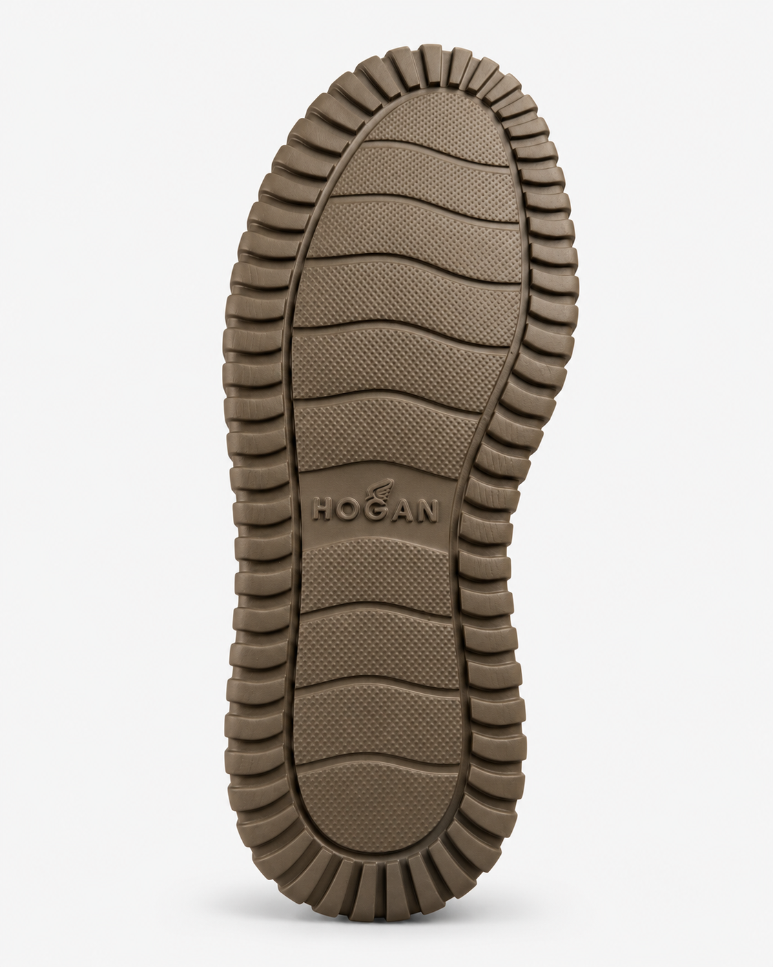 Hogan sneakers uomo h-stripes verde