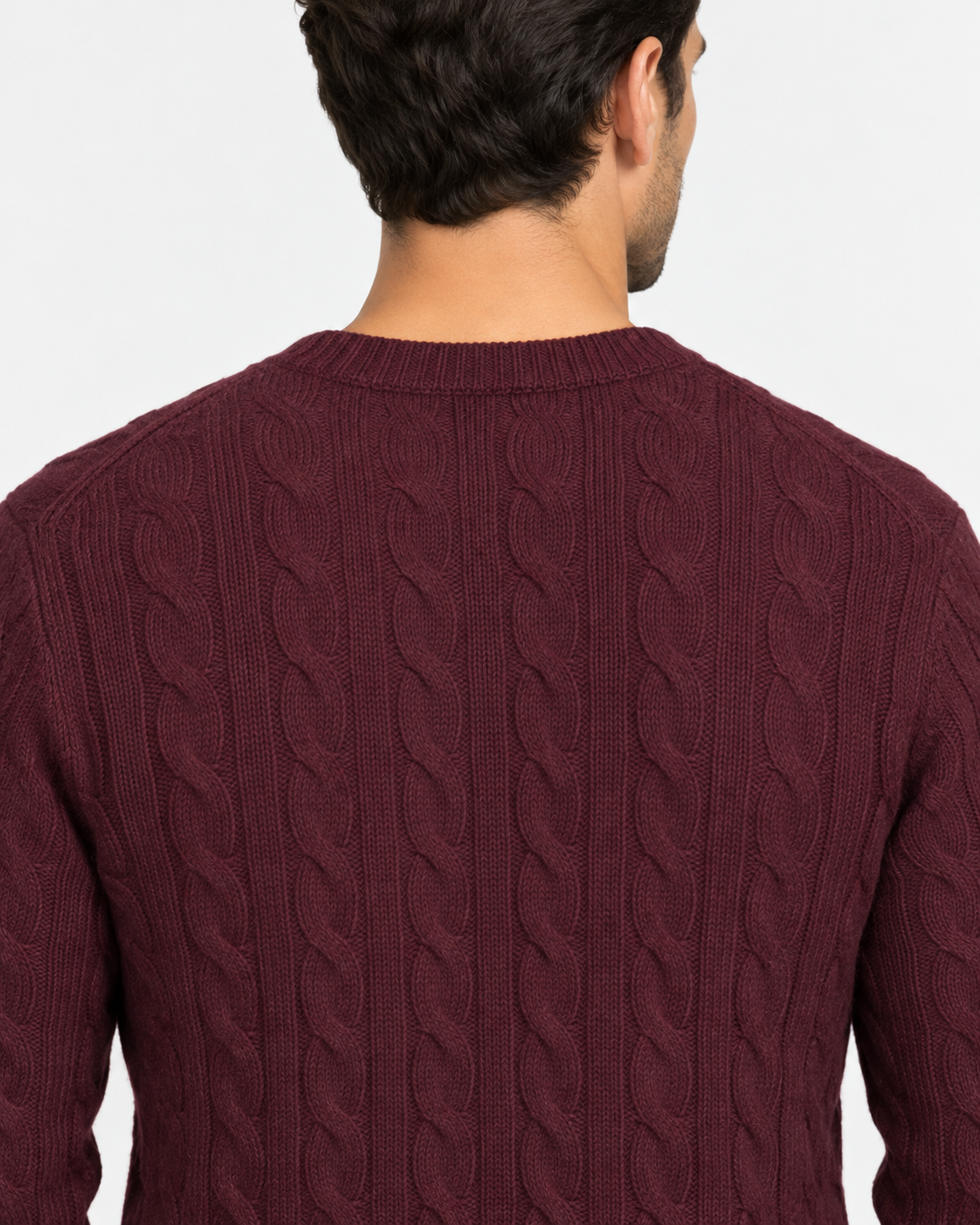 Polo Ralph Lauren Maglia Uomo a Trecce Win in Lana e Cashmere