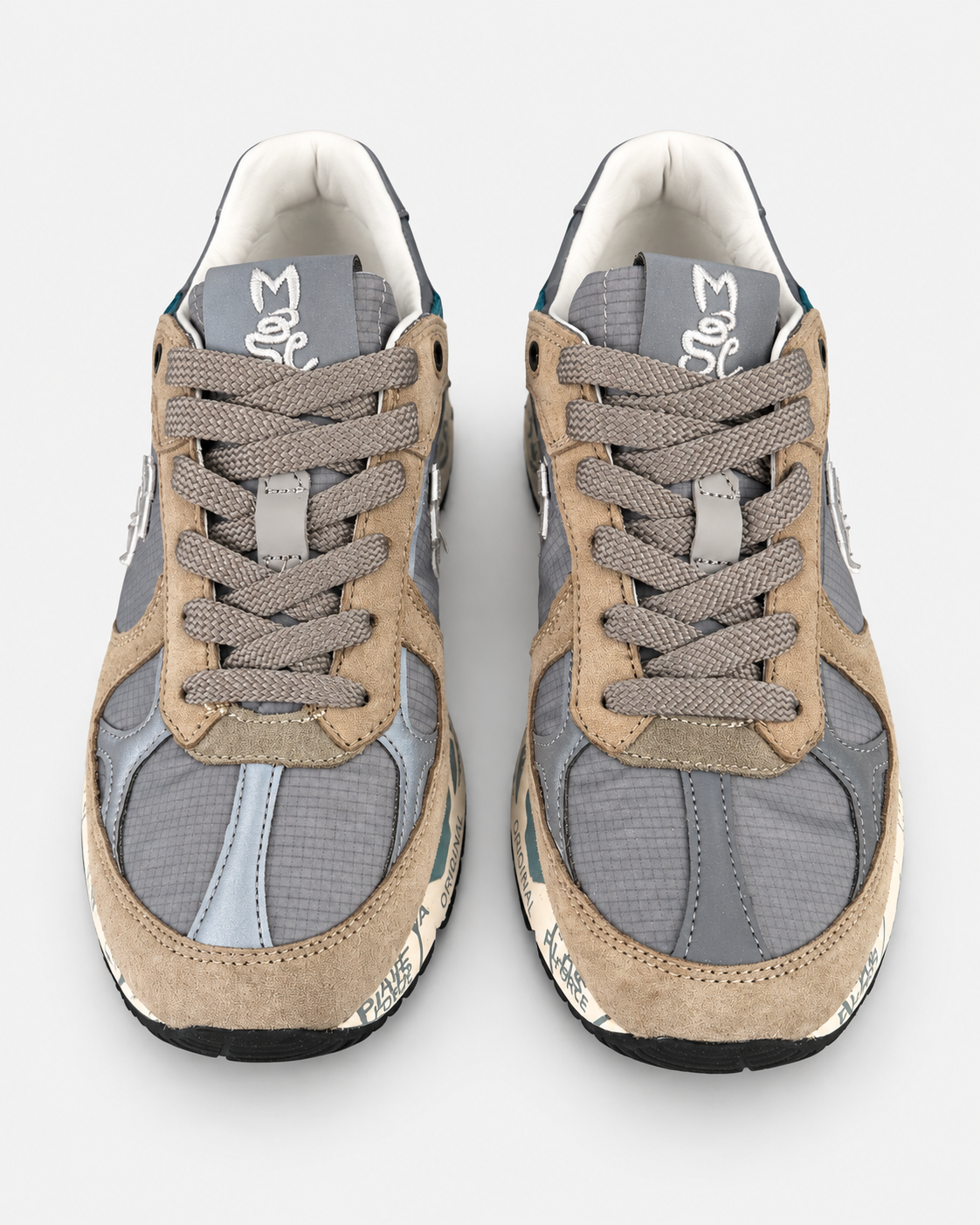 Premiata Mase 8520 Sneakers Donna Beige Grigio