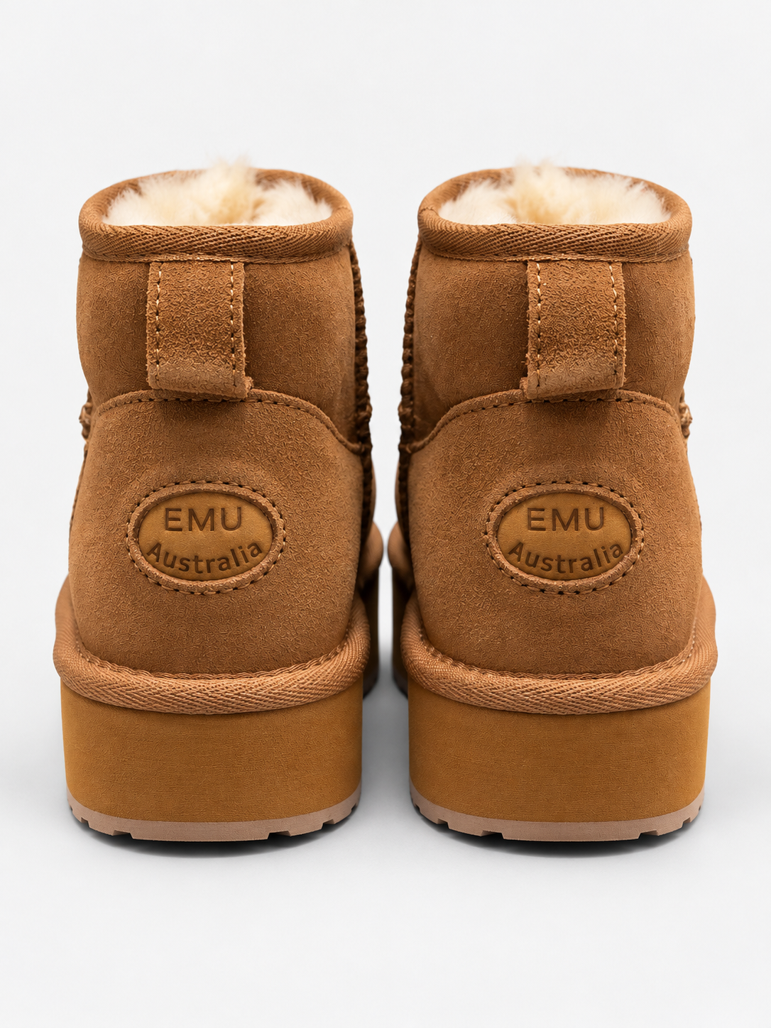 EMU Australia Stivaletti Donna Stinger Micro Flatform 2.0 Chestnut