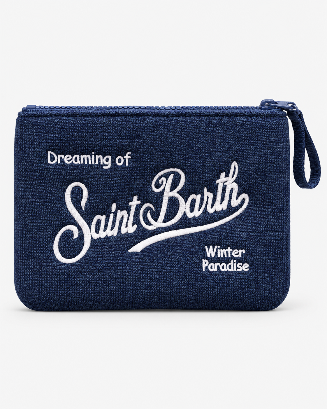 MC2 Saint Barth Pochette Donna Aline Wool Blu