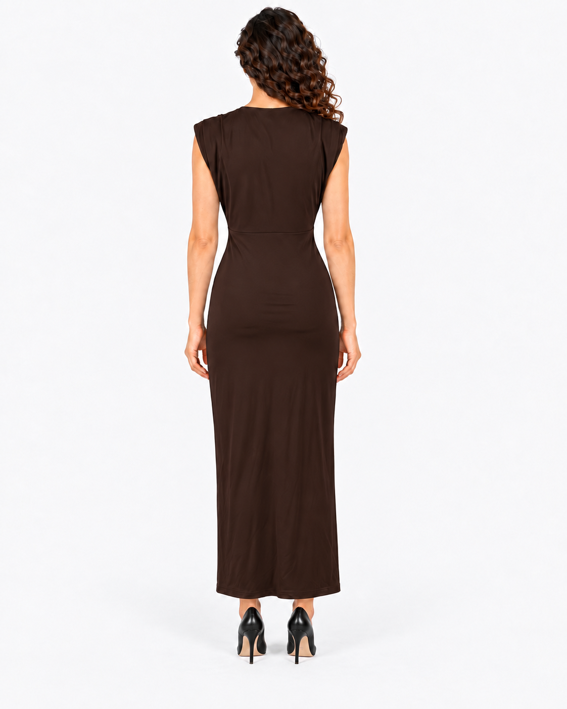 Imperial Abito Lungo Donna Dark Coffee