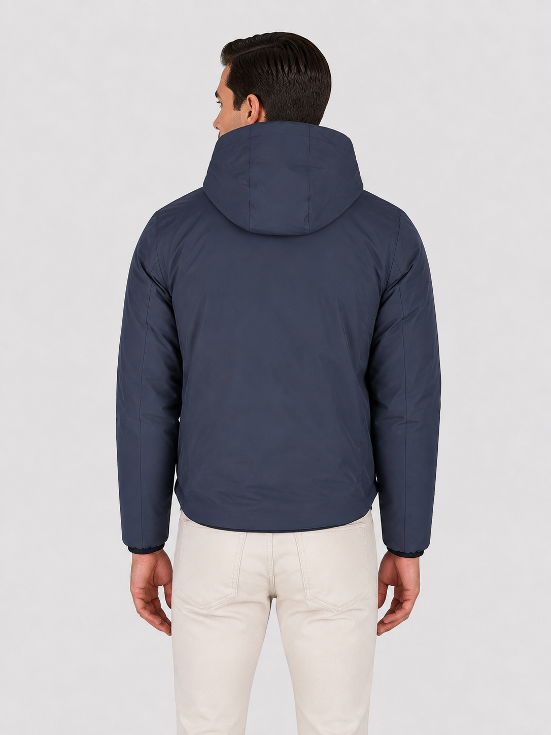 Giubbotto k-way uomo Jack St Warm Double reversibile green blackish - grey ash