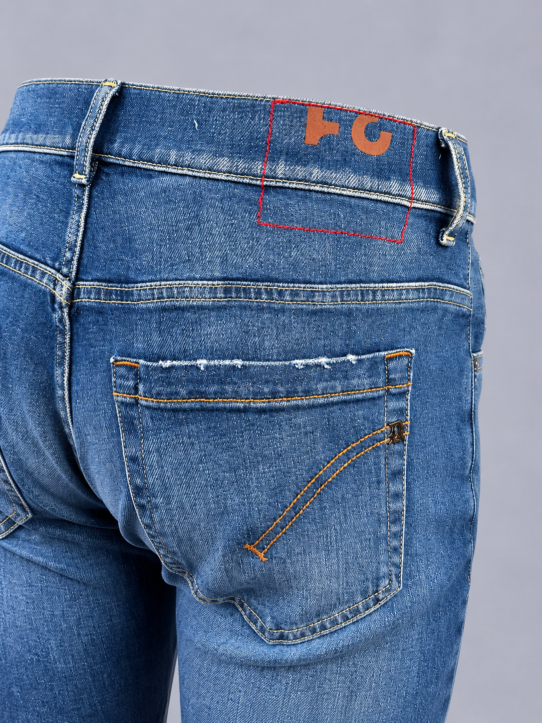 Dondup Jeans Uomo George Slim Fit Blue