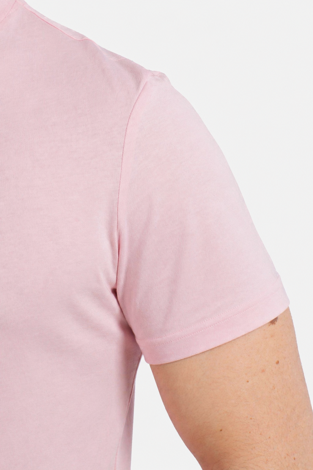 Maglietta in jersey Custom Slim-Fit pink