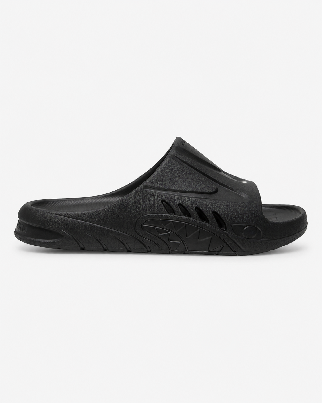 CIABATTA DA MARE SHARK SLIDE BLACK