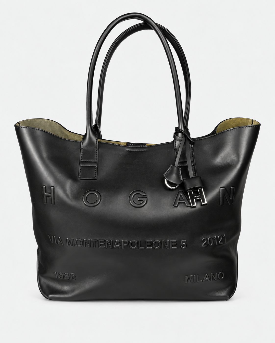 Hogan Borsa donna Shopping Address Media Nero