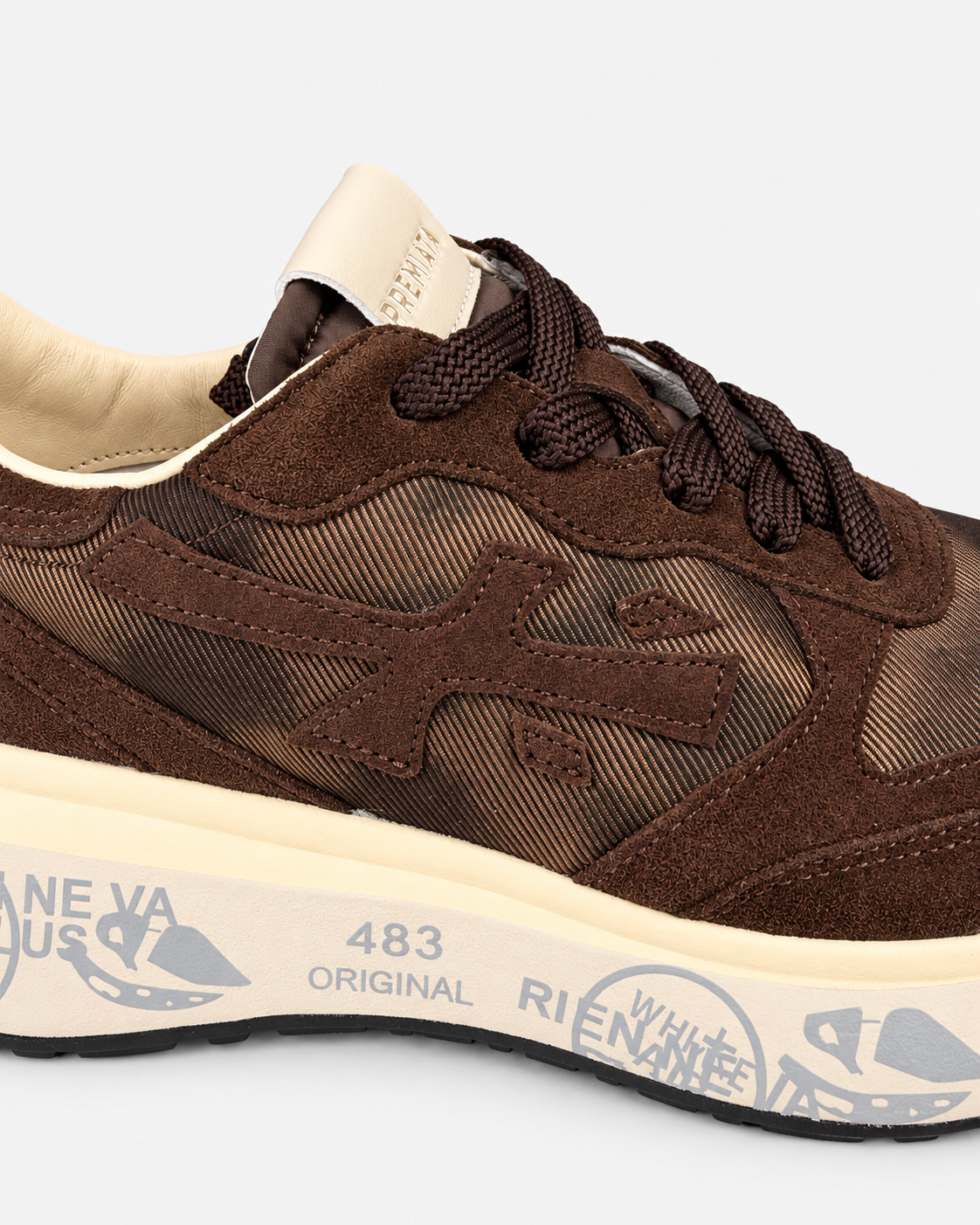 Premiata Lauryn 8548 Sneakers Donna Marrone