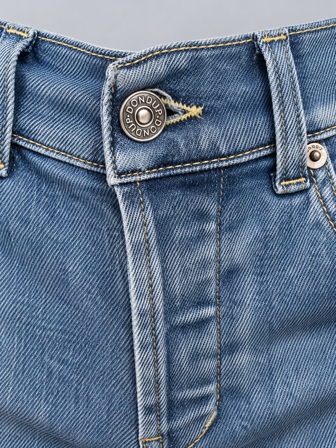 Dondup Jeans Uomo George Slim Fit Light Blue