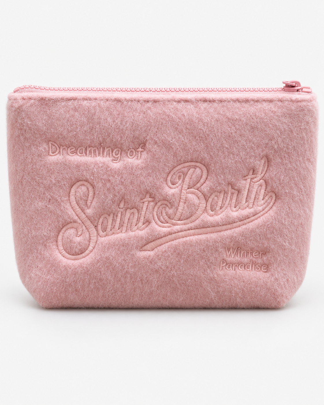 MC2 Saint Barth Pochette Donna Aline Felt in Feltro Rosa