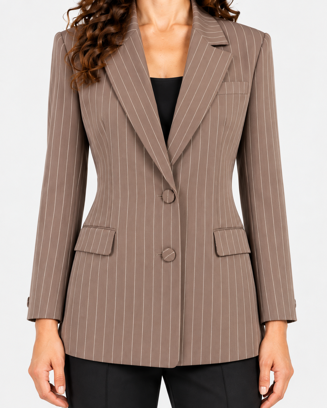 Imperial Giacca Donna Gessata Moro