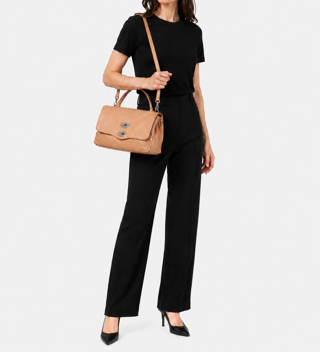 Borsa Postina Daily S brown cantucci