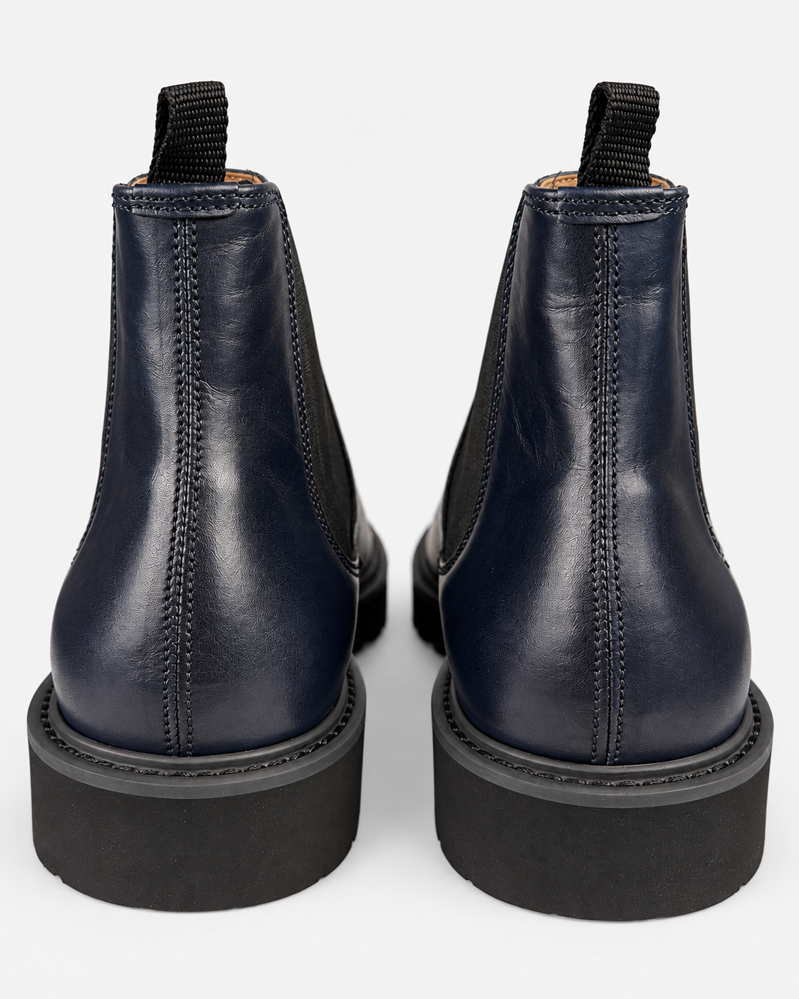 Mille885 Yari Cortina Stivaletto Chelsea Uomo Navy