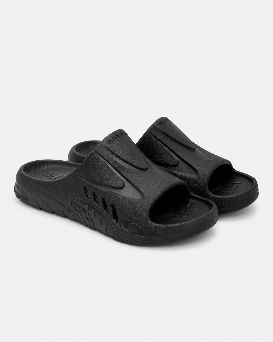 CIABATTA DA MARE SHARK SLIDE BLACK