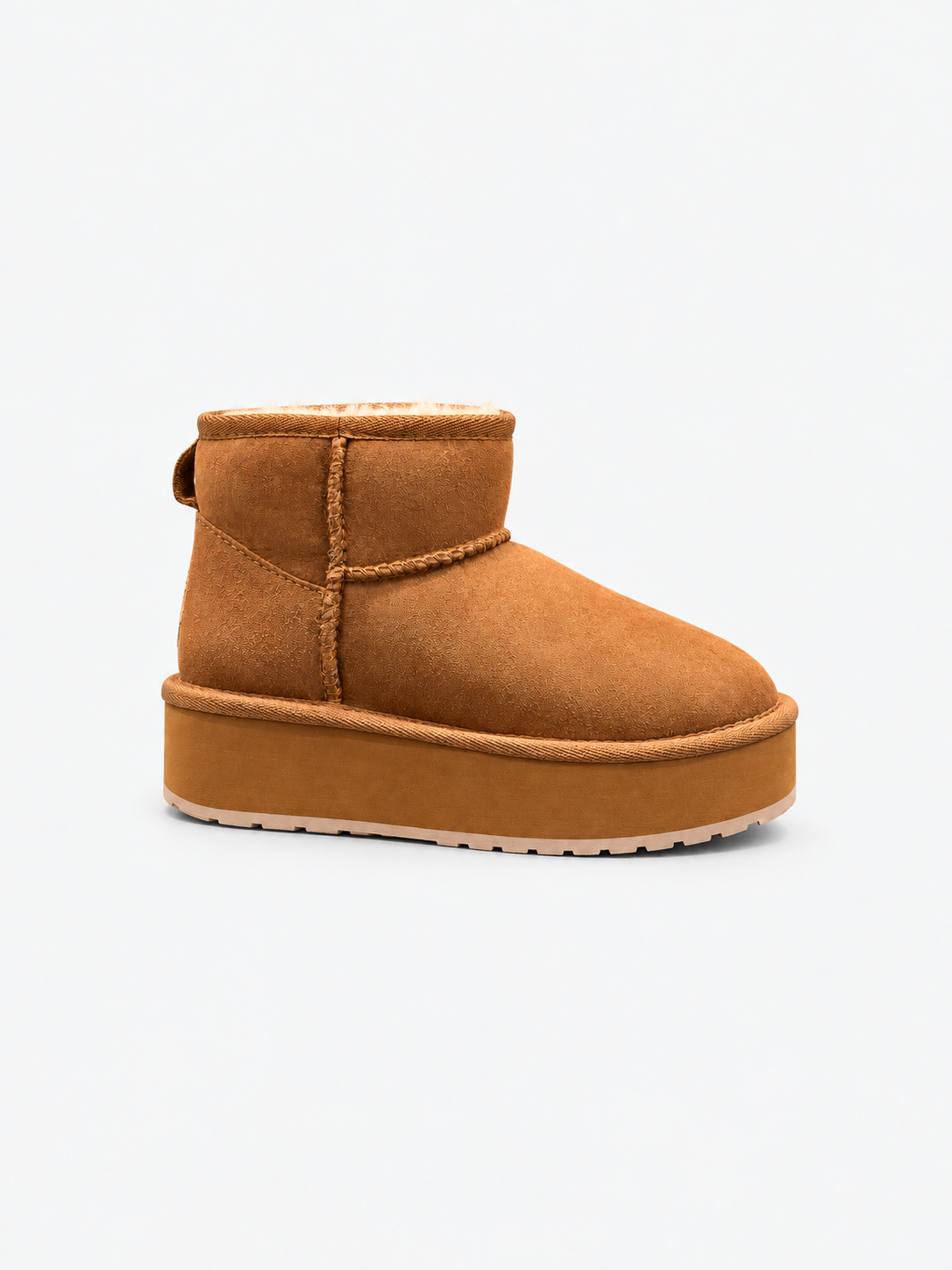 EMU Australia Stivaletti Donna Stinger Micro Flatform 2.0 Chestnut