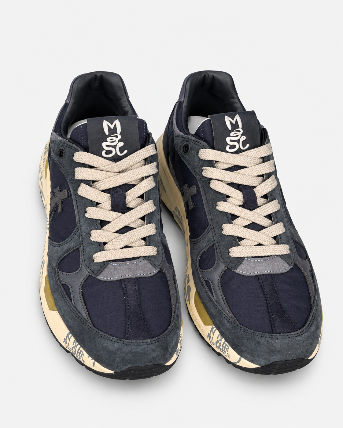 Premiata Sneakers Uomo Mase25 8428 Blu Notte