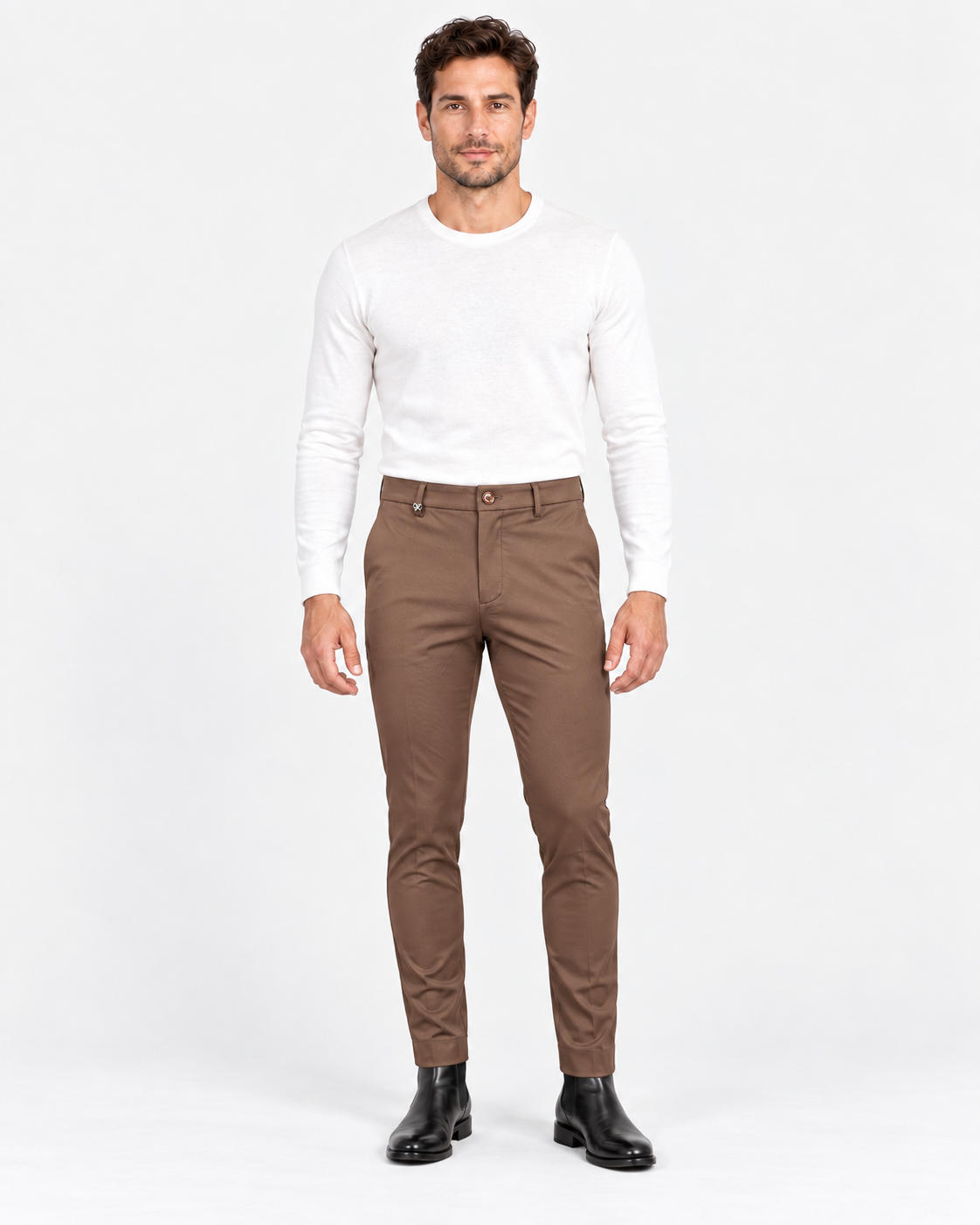Distretto 12 Pantalone Tecnico Uomo Kos Moro