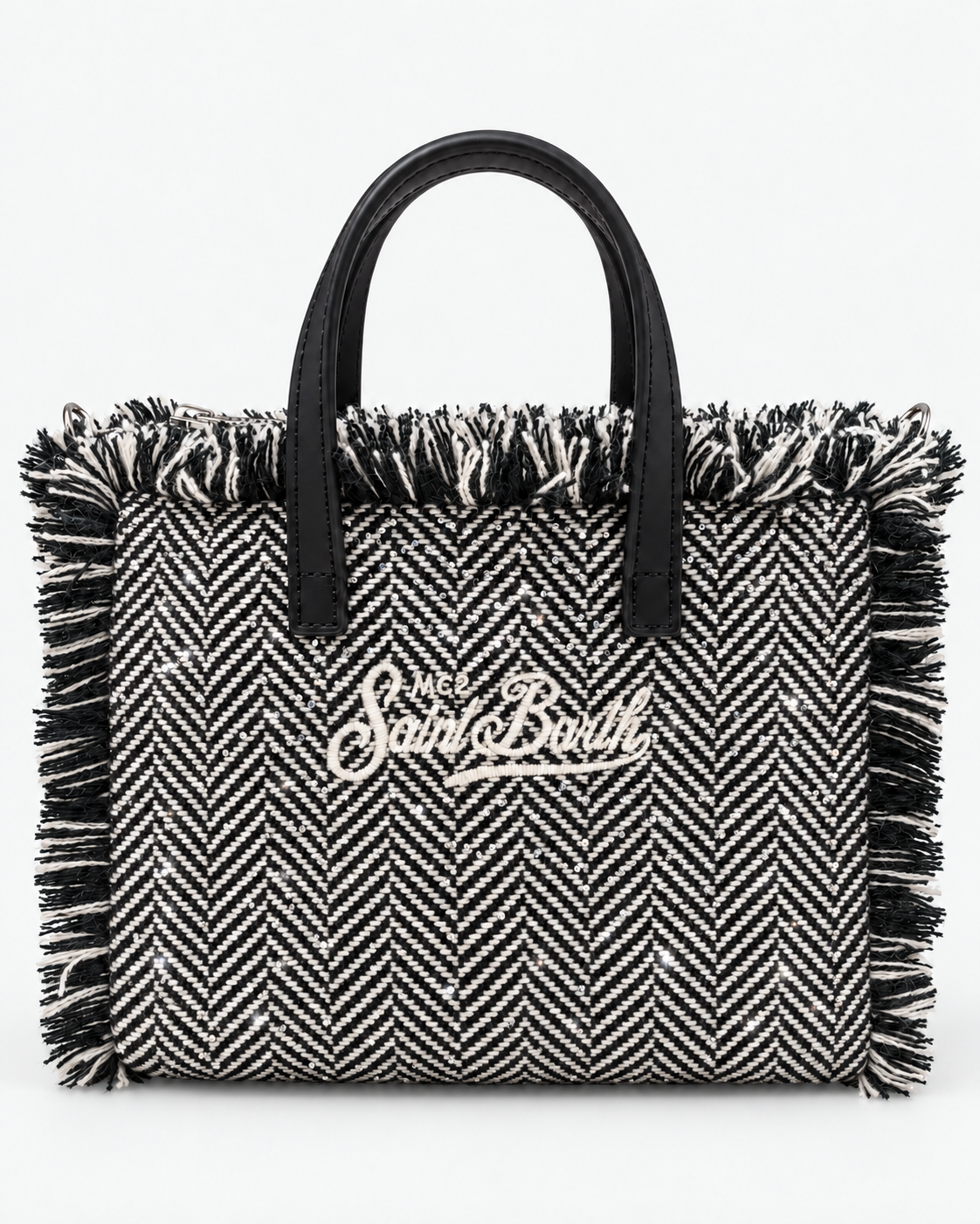 MC2 Saint Barth Borsa Donna Vanity Mini Spigata con Strass e Tracolla