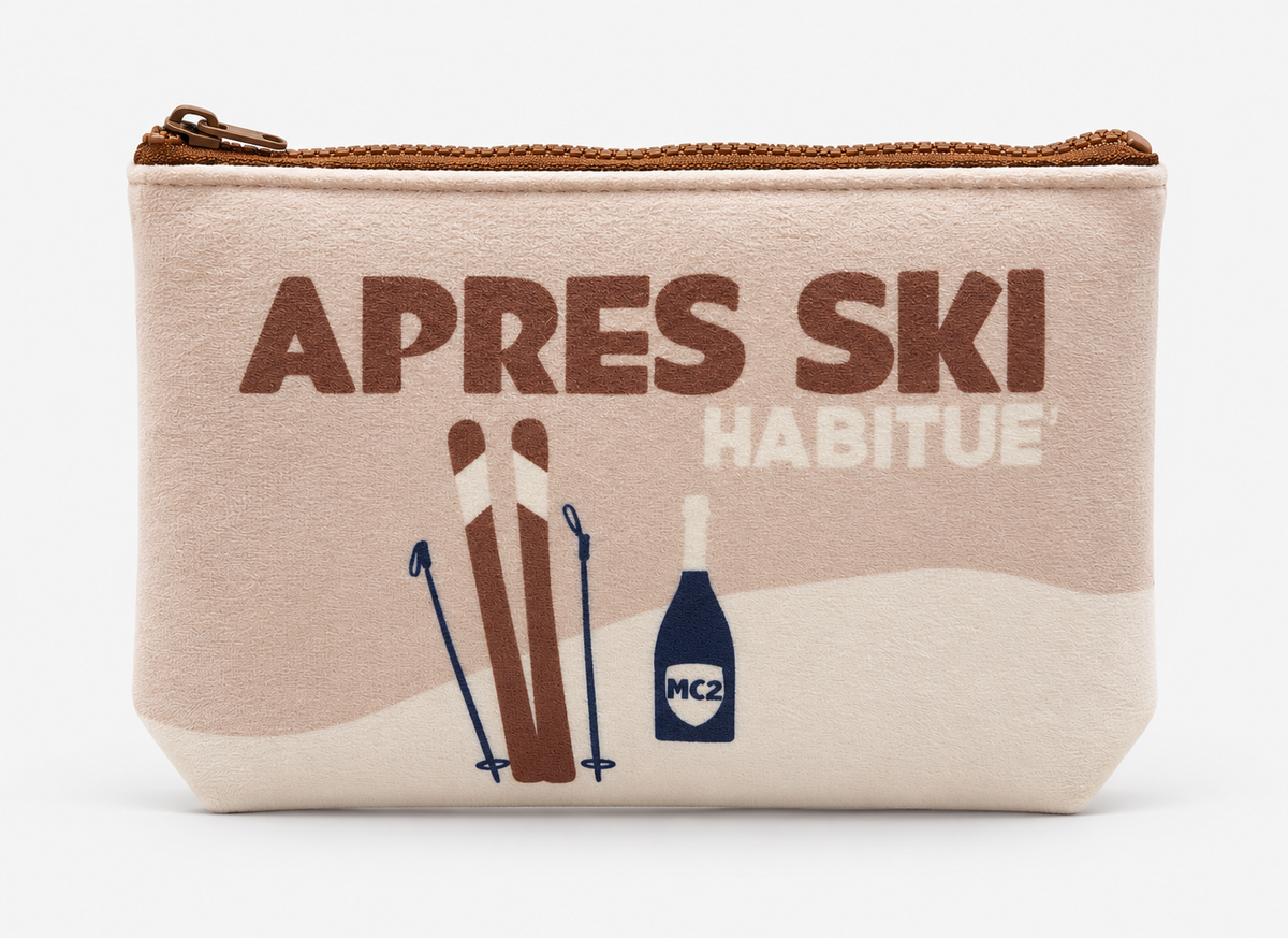 MC2 Saint Barth Pochette Donna Aline Après Ski Stilized Beige