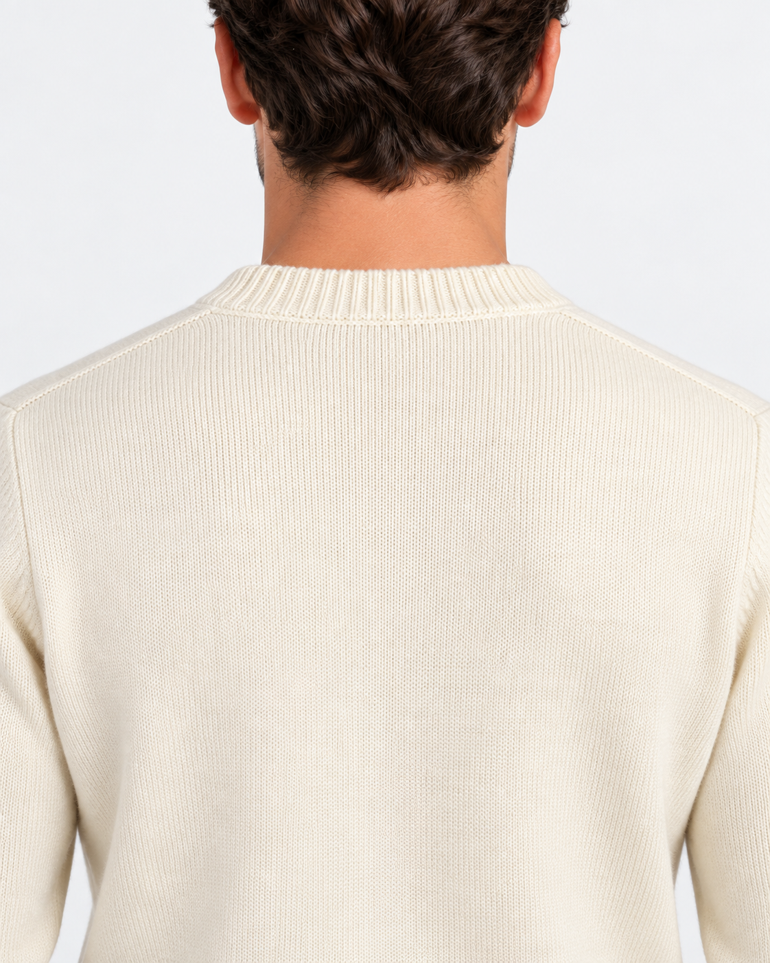 MC2 Saint Barth Maglia Uomo Panda St. Moritz Panna
