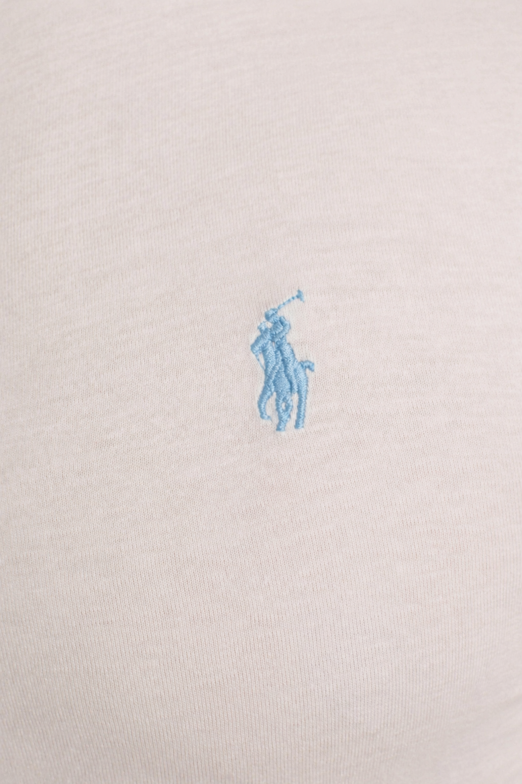 Maglietta in jersey Custom Slim-Fit cream