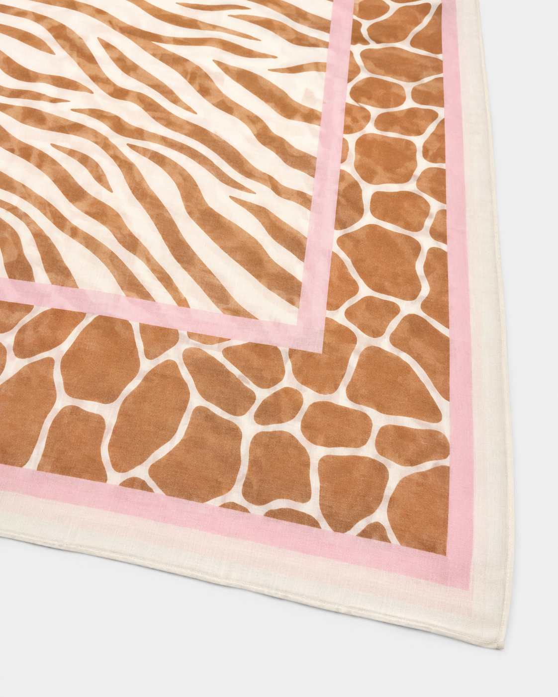 Pareo lungo Thaiti misto seta voile safari skin