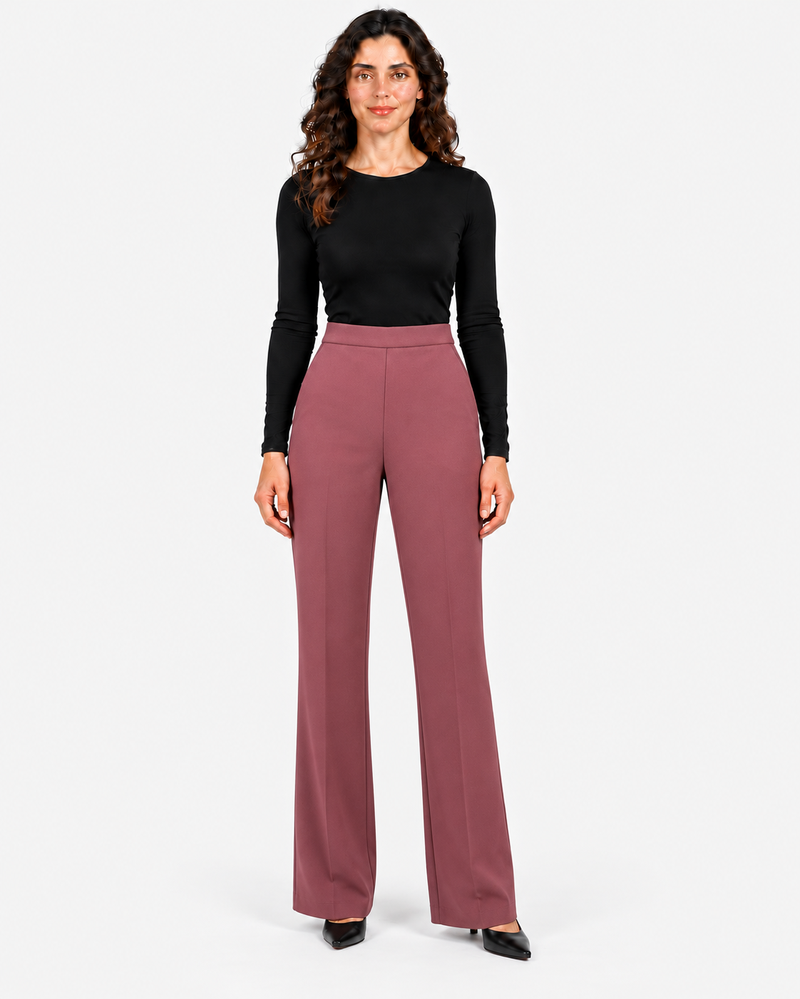 Imperial Pantalone Donna Malva a Vita Alta