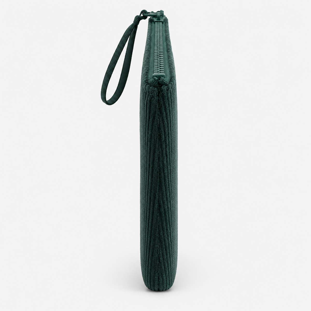 MC2 Saint Barth Pochette Donna Aline in Velluto a Coste Verde Scuro