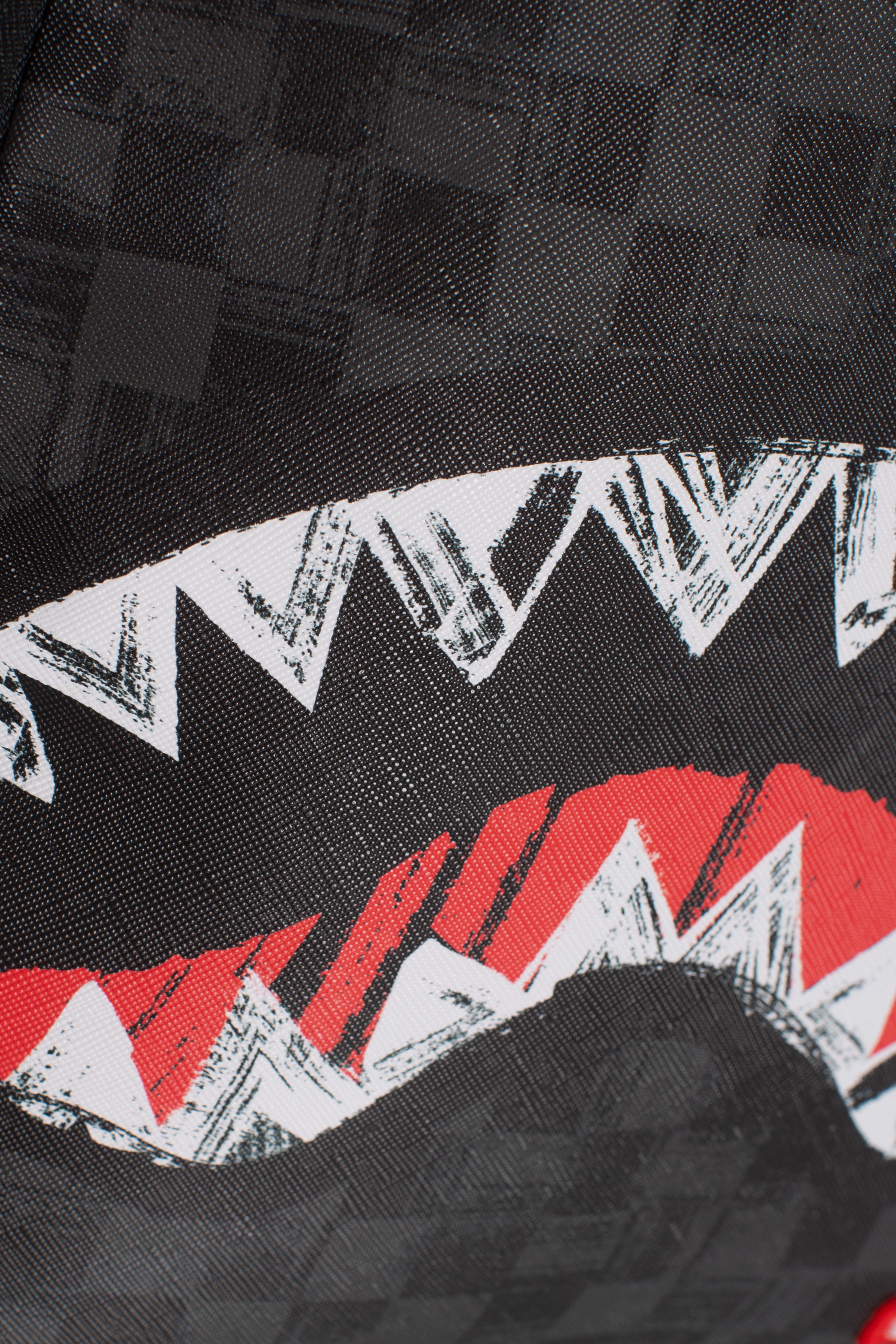 Zaino piccolo scribble shark savage black