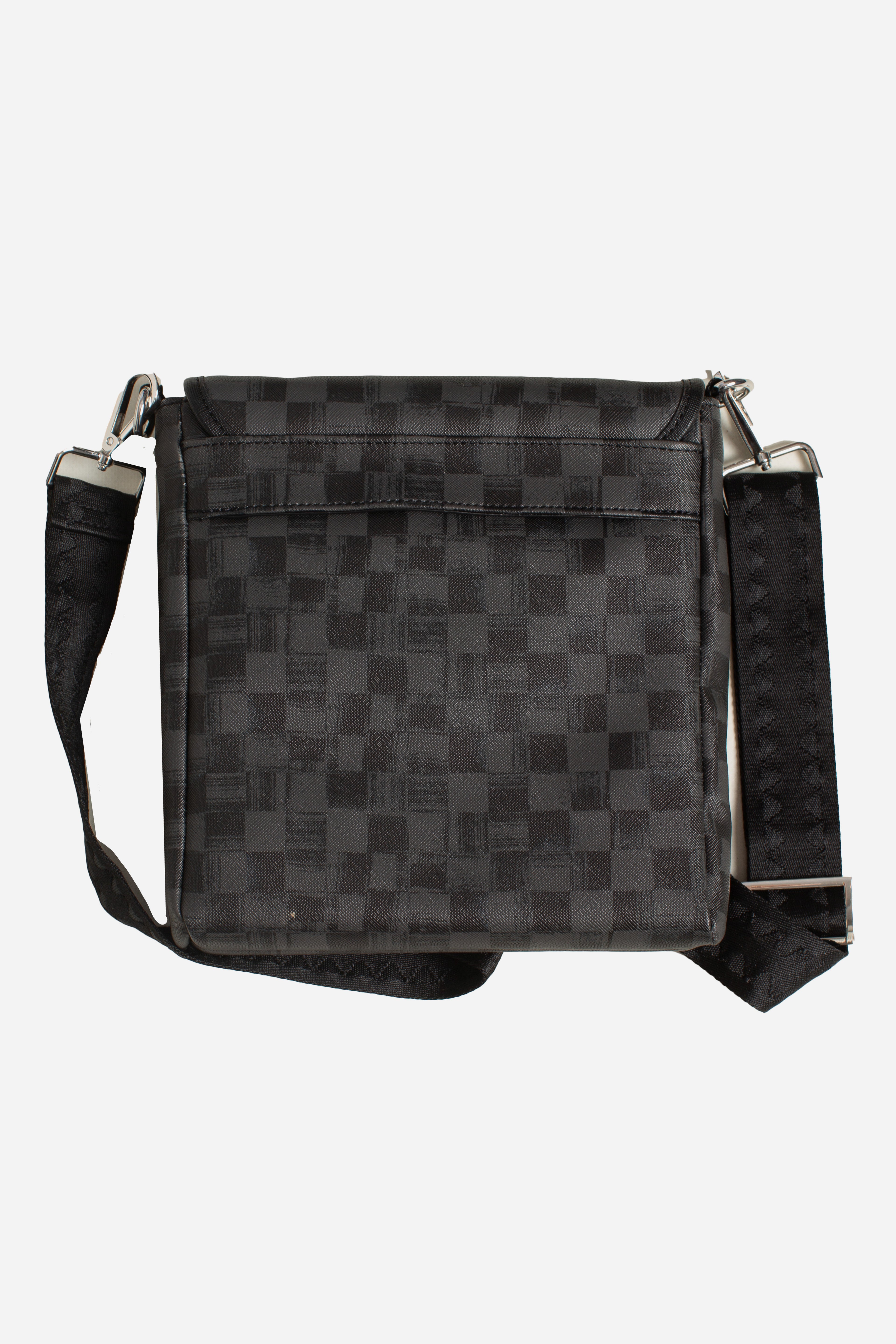 Borsello tracolla scribble shark messanger black