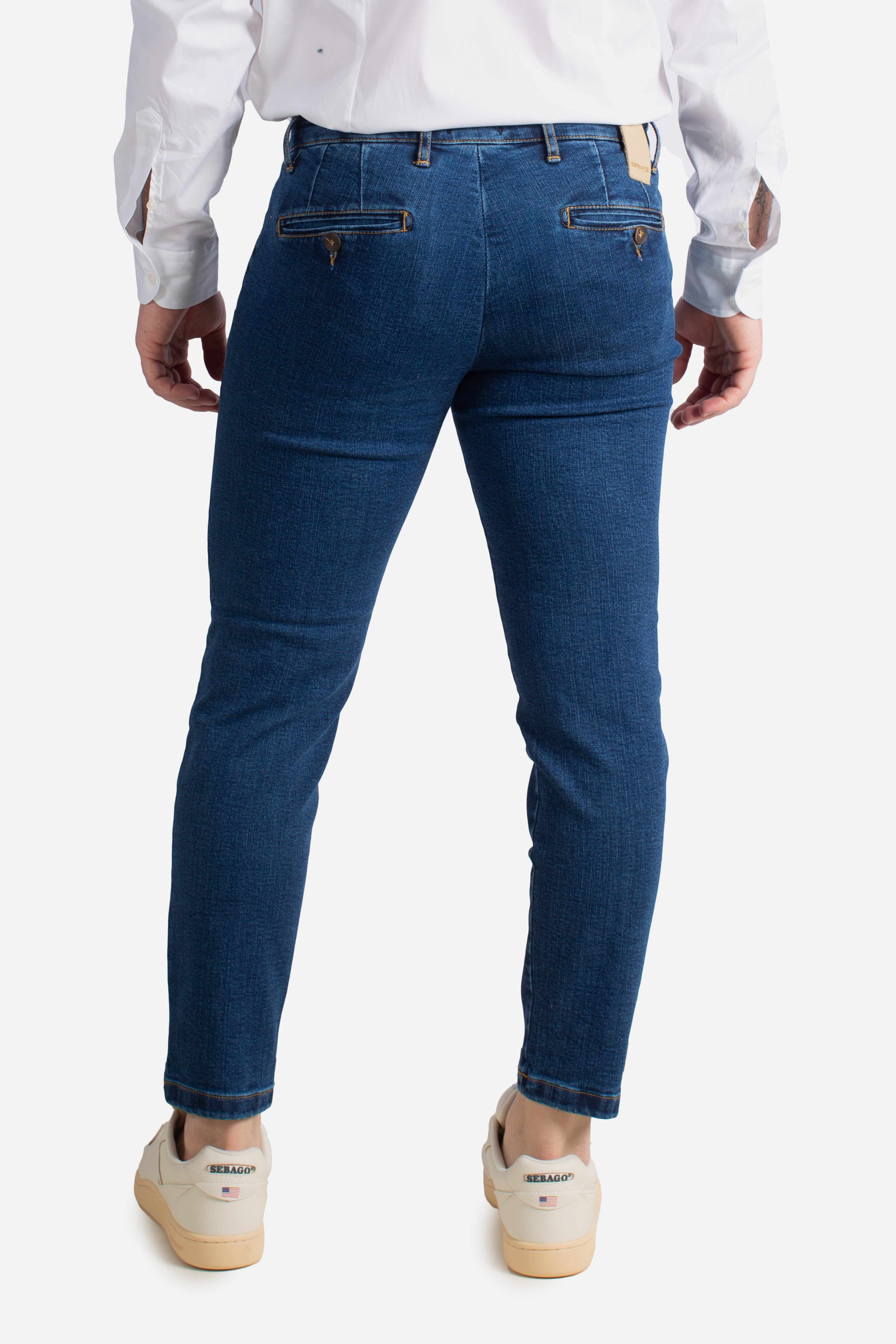 Denim Napoli tasca America blu intermedio