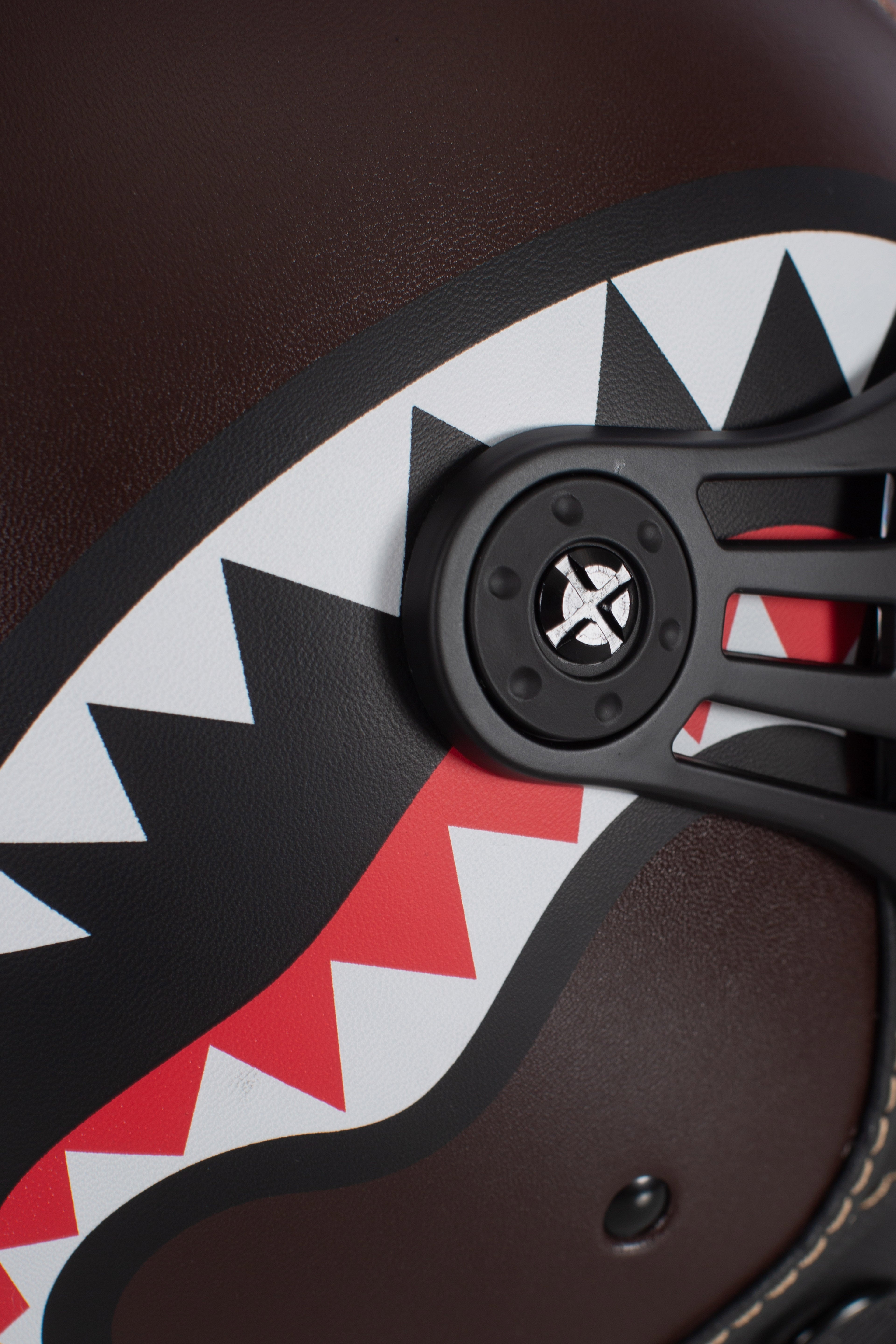 Casco da moto Sharks in Paris Helmet Brown