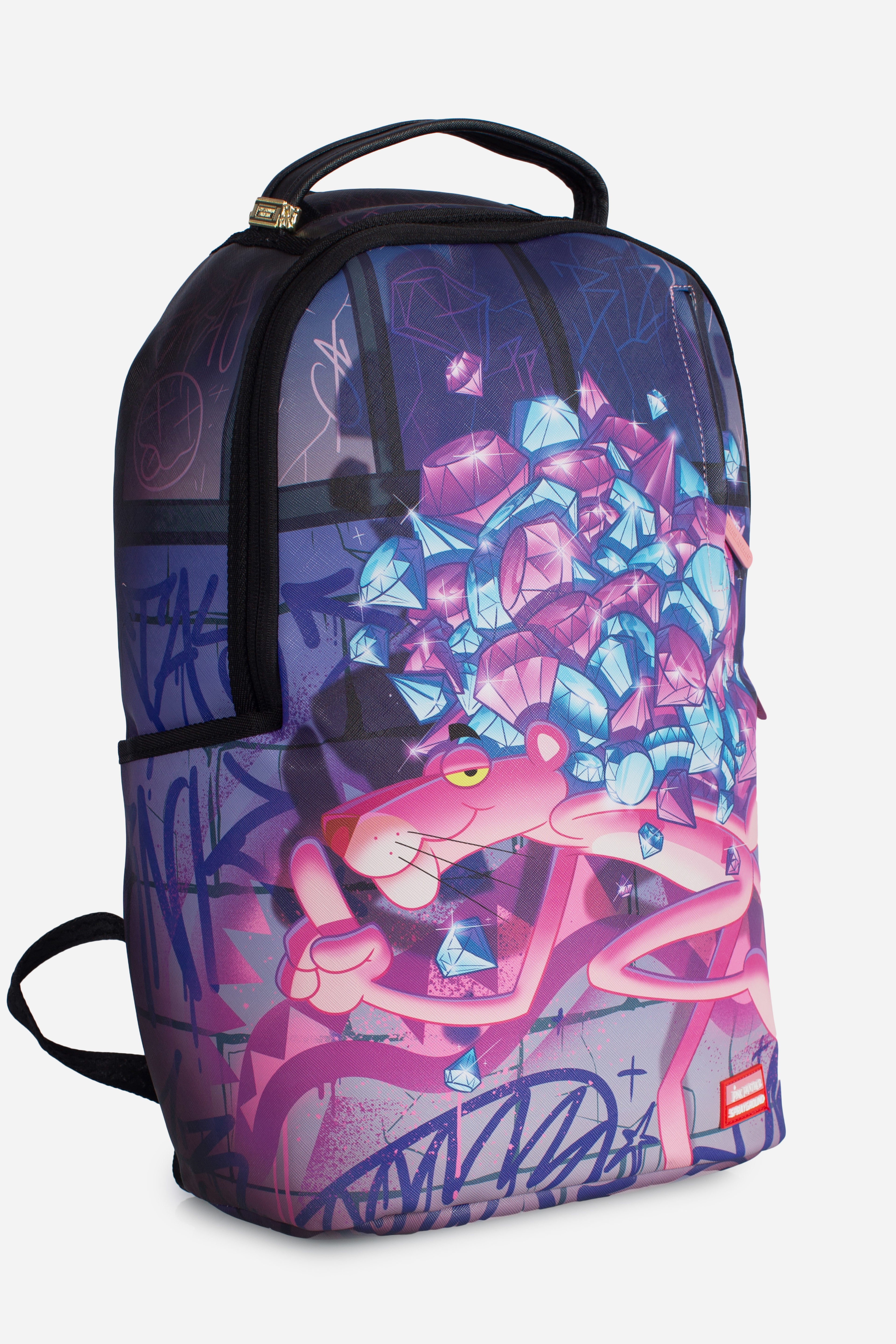 Zaino pink panter diamond heist black