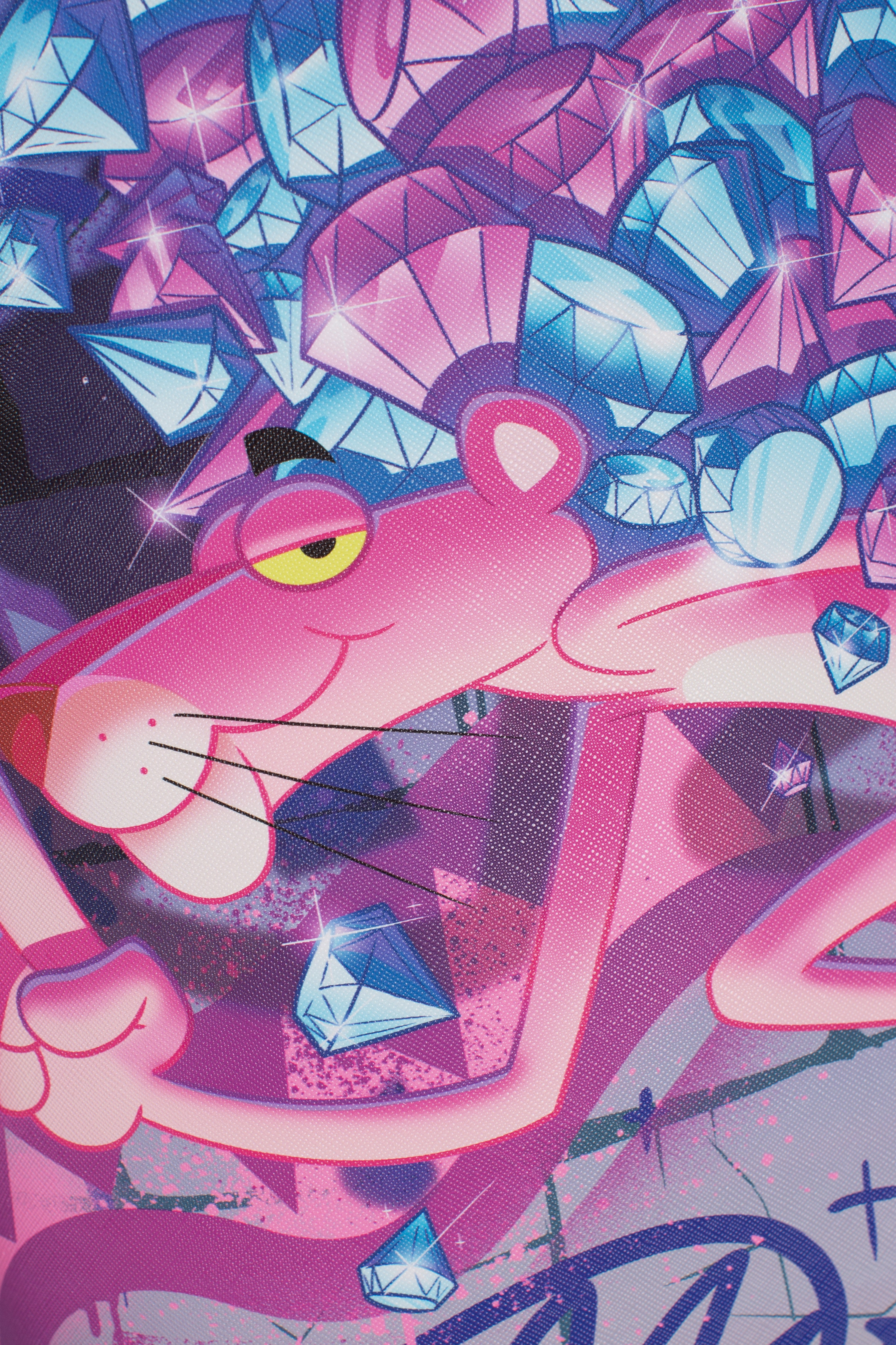 Zaino pink panter diamond heist black