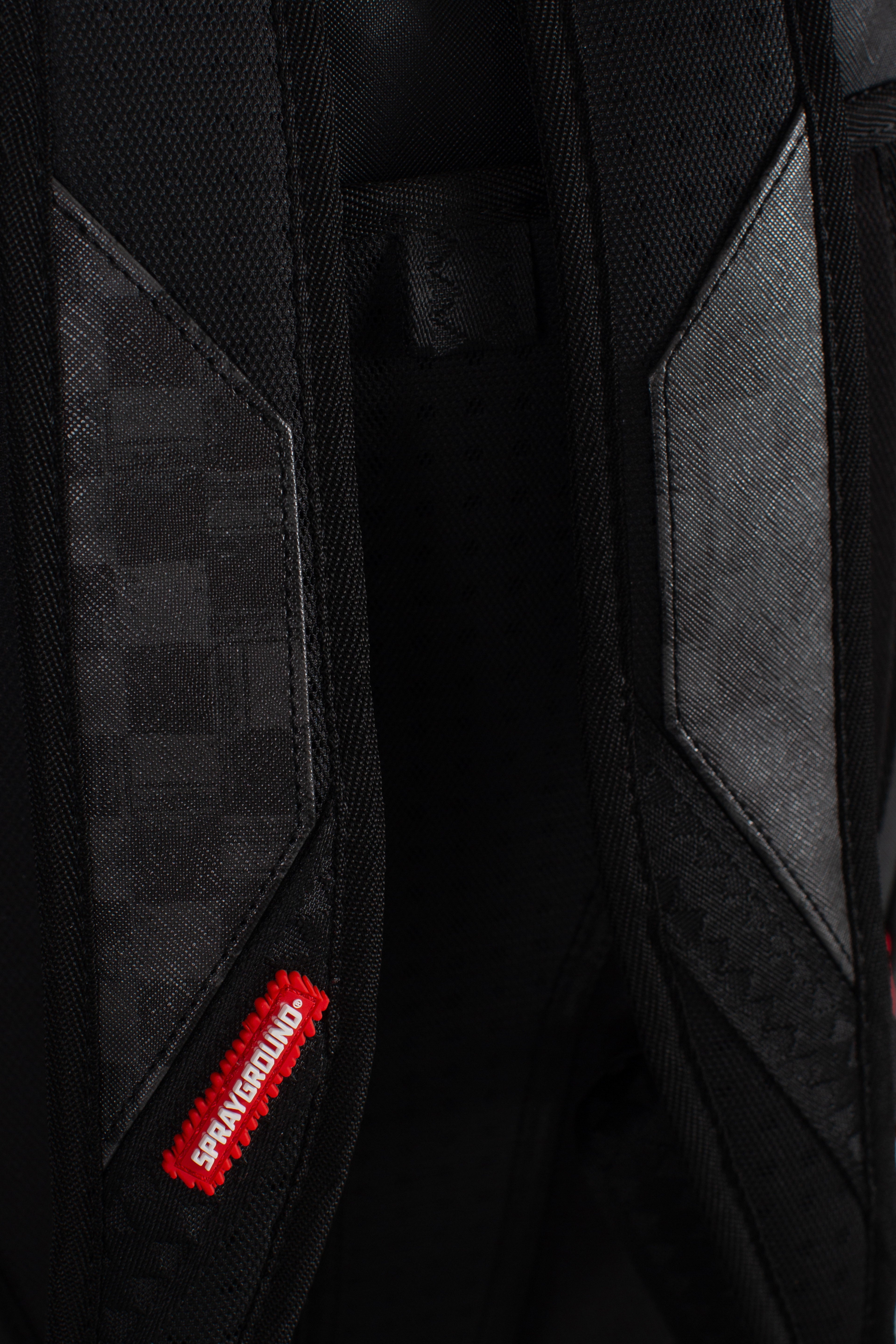 Zaino Scribble shark black