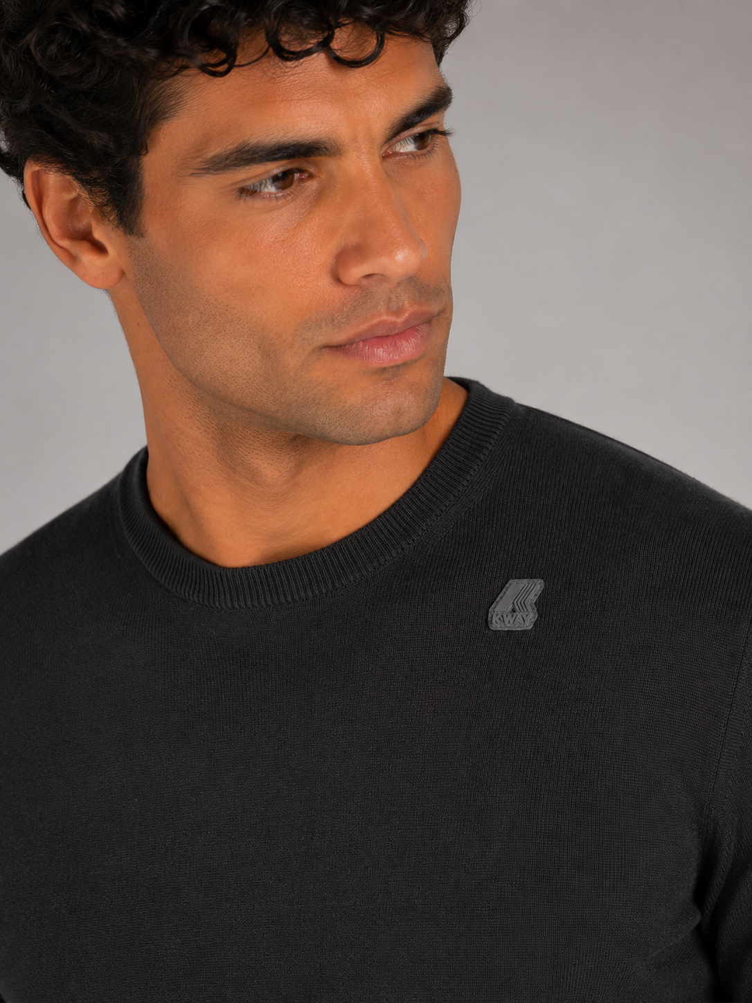 Maglia Sebastien merino black pure