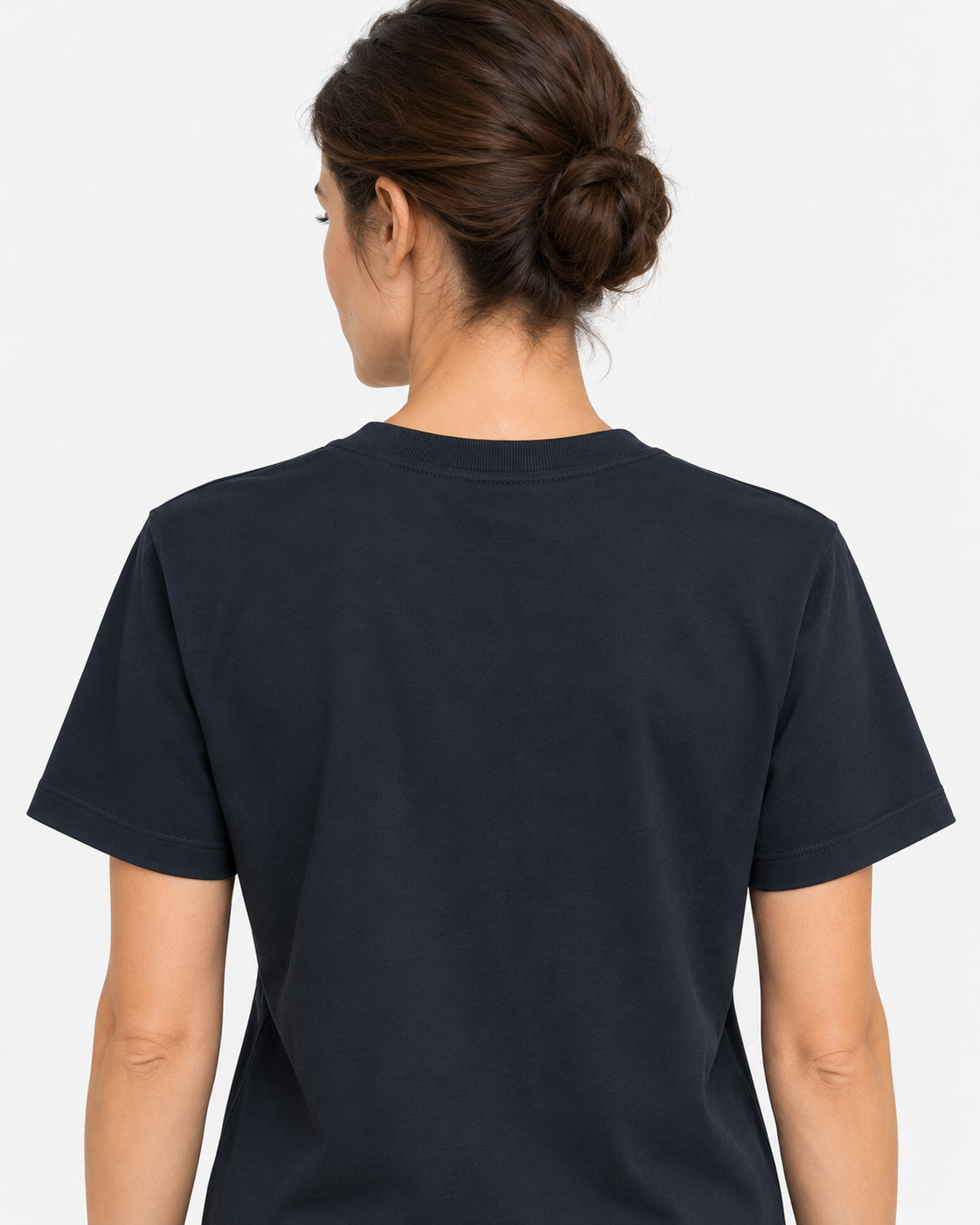 MC2 Saint Barth T-shirt Donna Emilie Bollicine Please in Cotone NERO